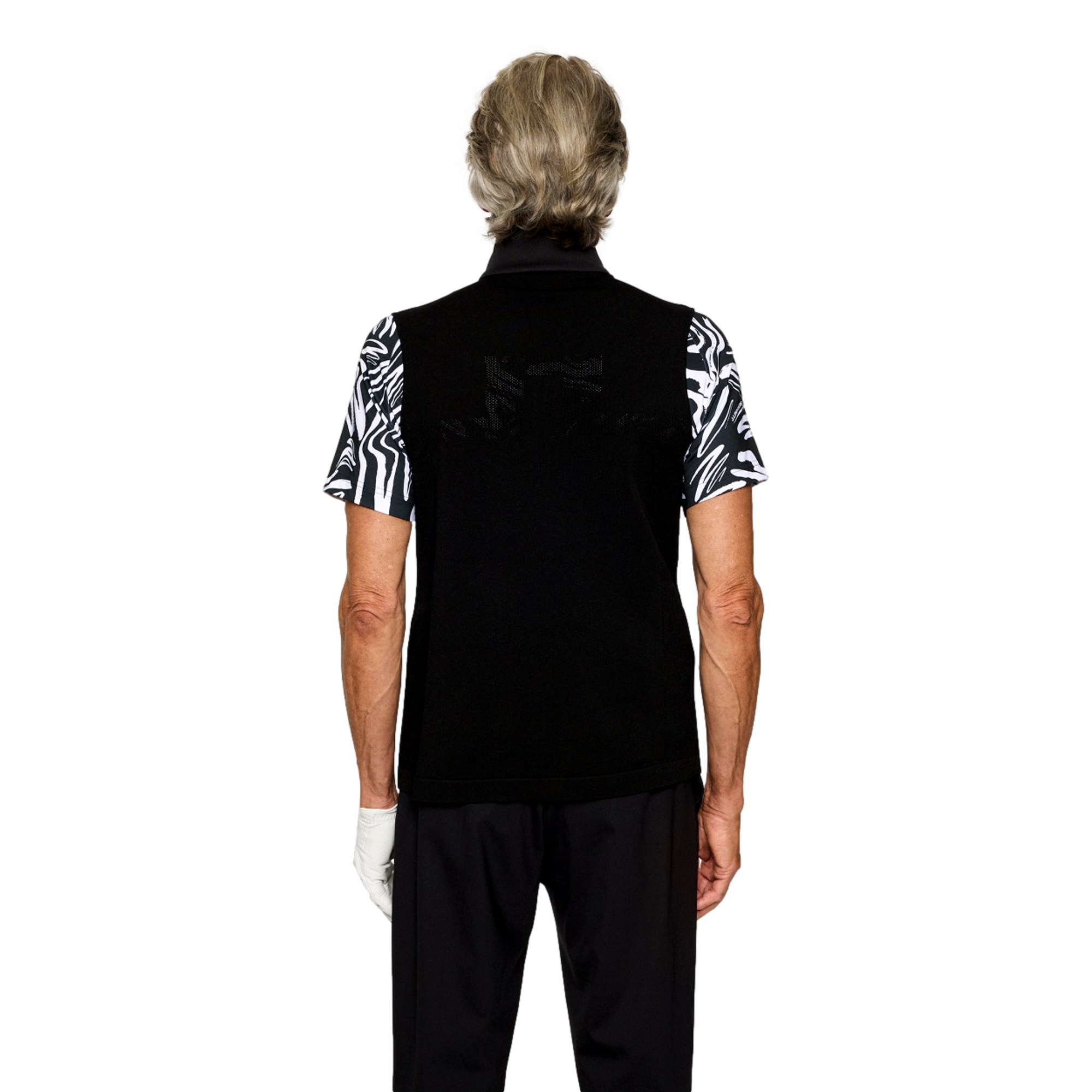 Dane Hybrid Knit Full Zip Men's Golf Vest