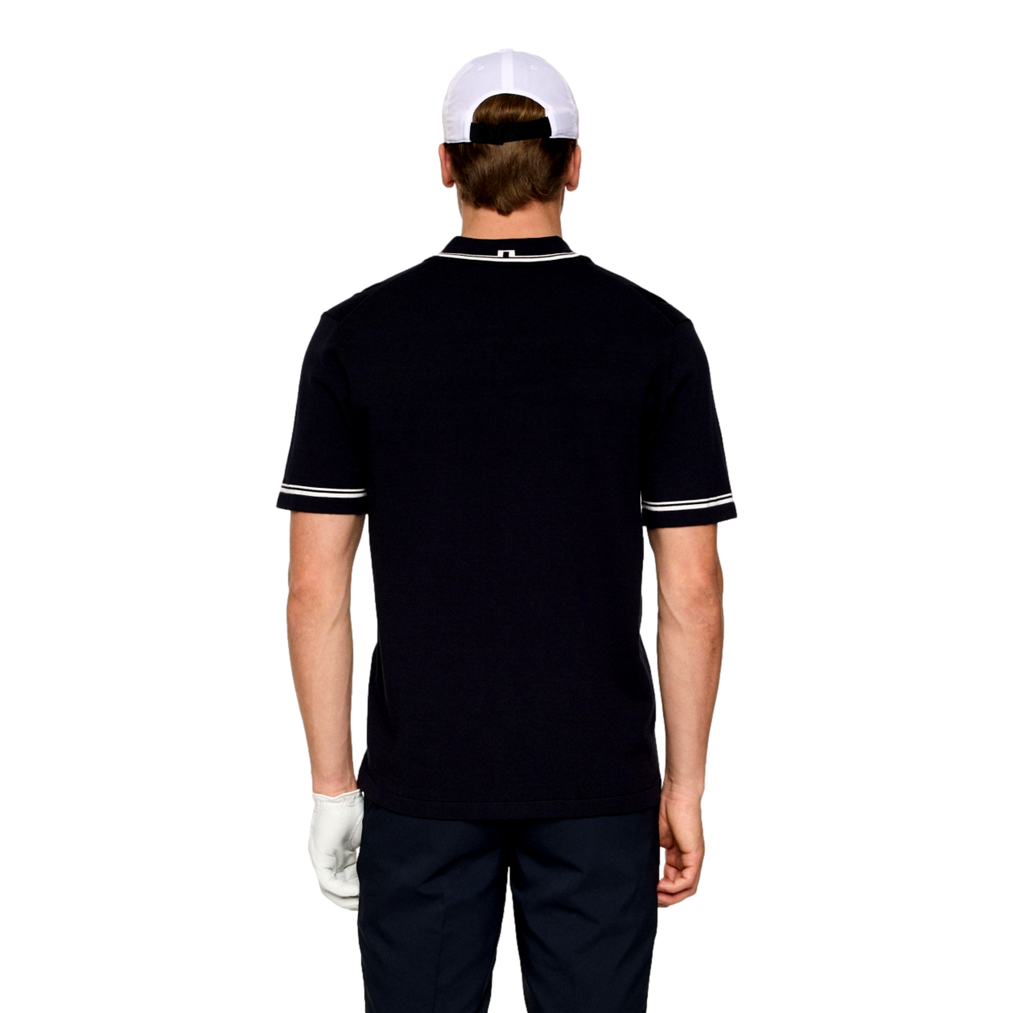 Nicolai Knitted Men's Short Sleeve Golf Polo Shirt