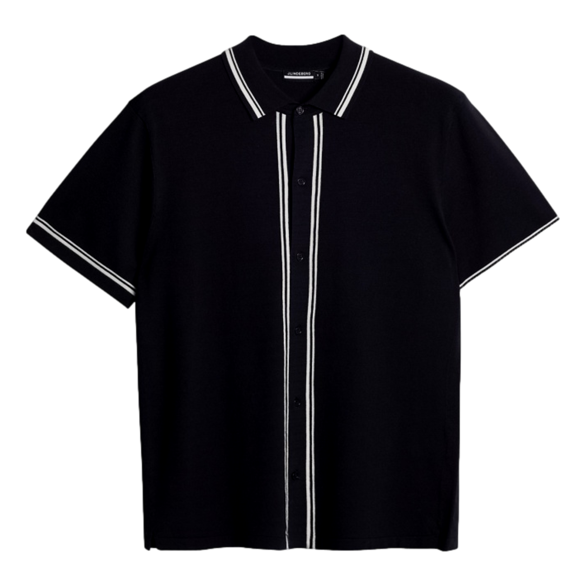 Nicolai Knitted Men's Short Sleeve Golf Polo Shirt