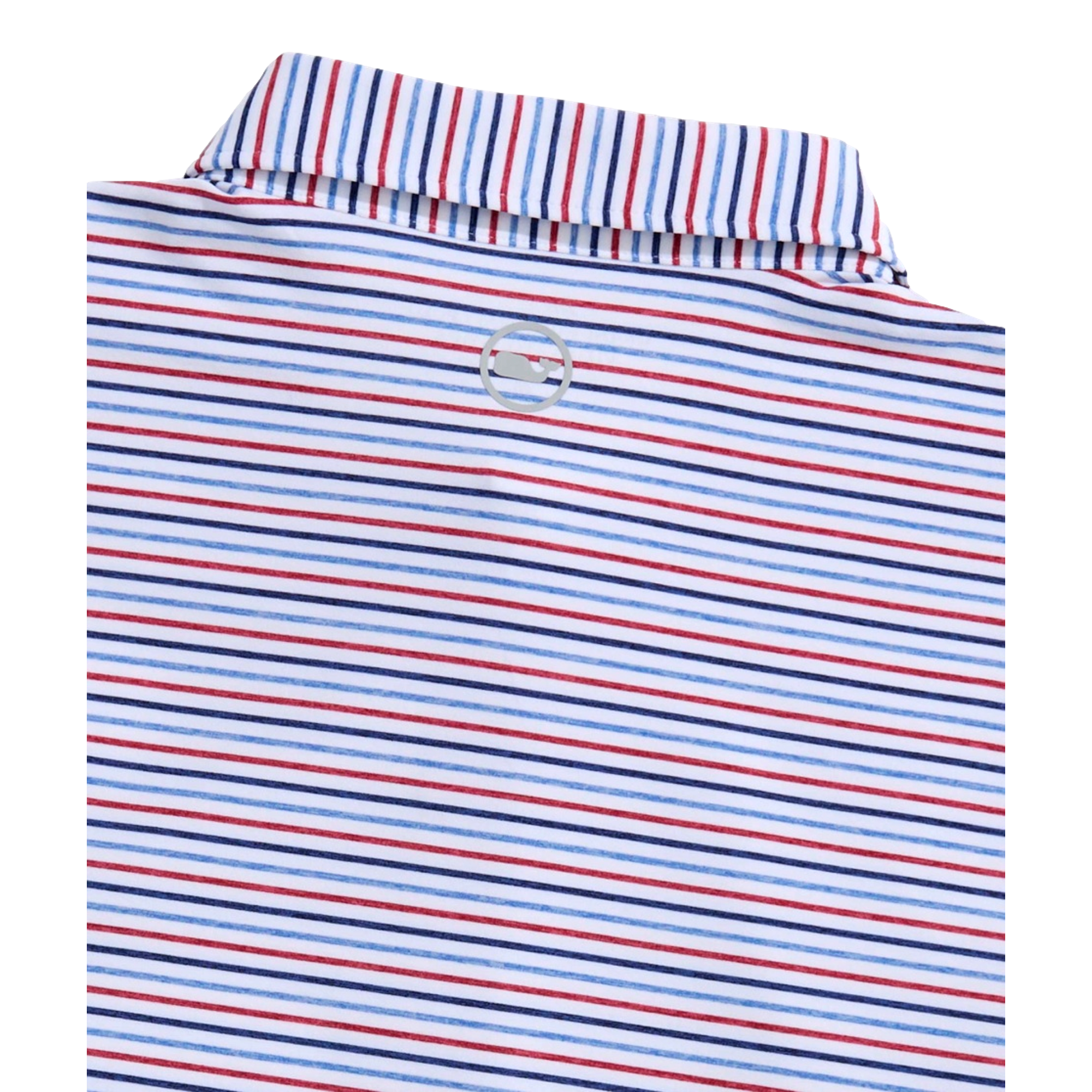 Multi-Bradley Stripe Sankaty Men's Short Sleeve Golf Polo Shirt