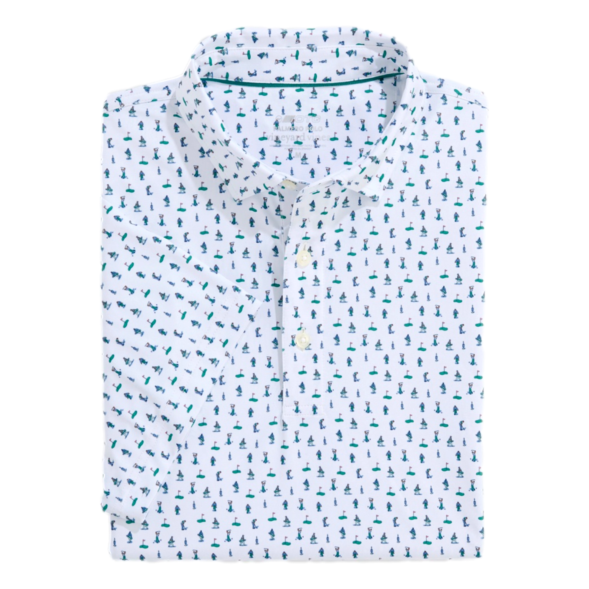Palmero Printed Men's Golf Polo Shirt
