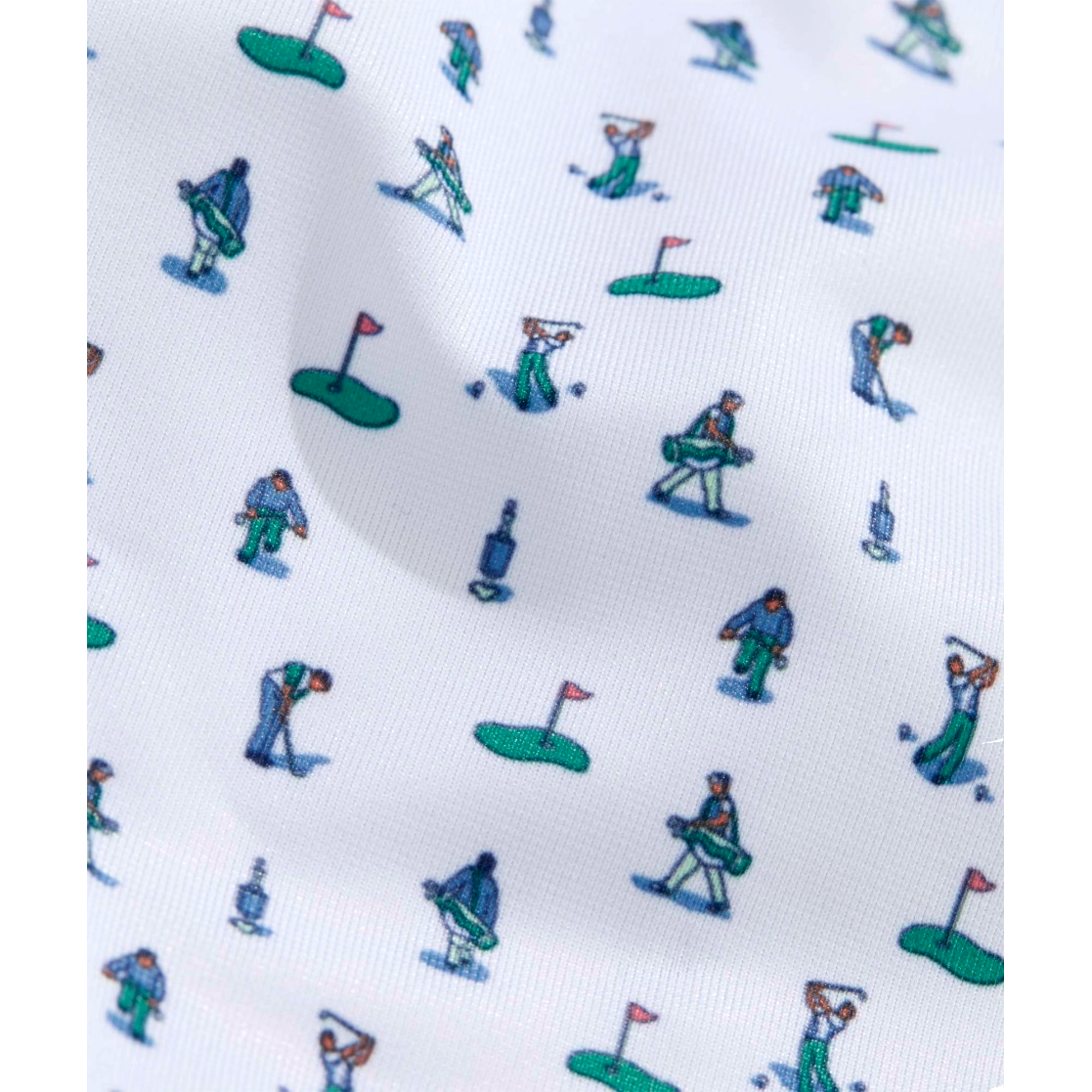 Palmero Printed Men's Golf Polo Shirt