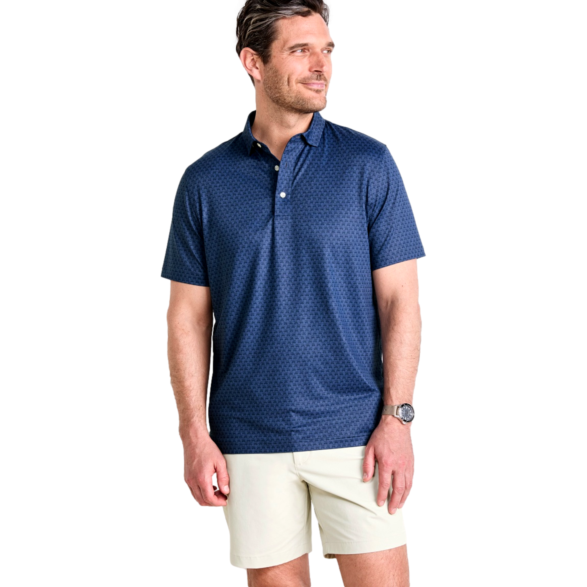 Palmero Printed Men's Golf Polo Shirt