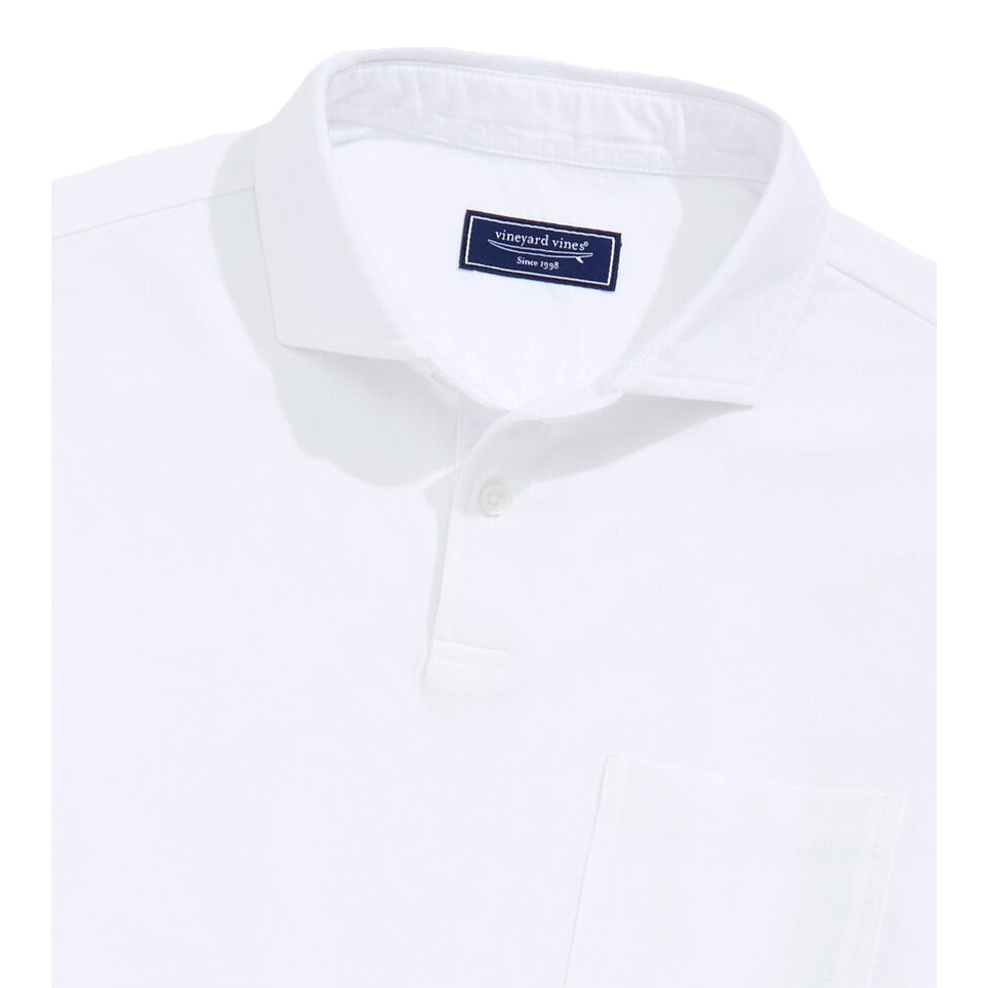 Lived-In Pique Men's Long Sleeve Golf Polo Shirt