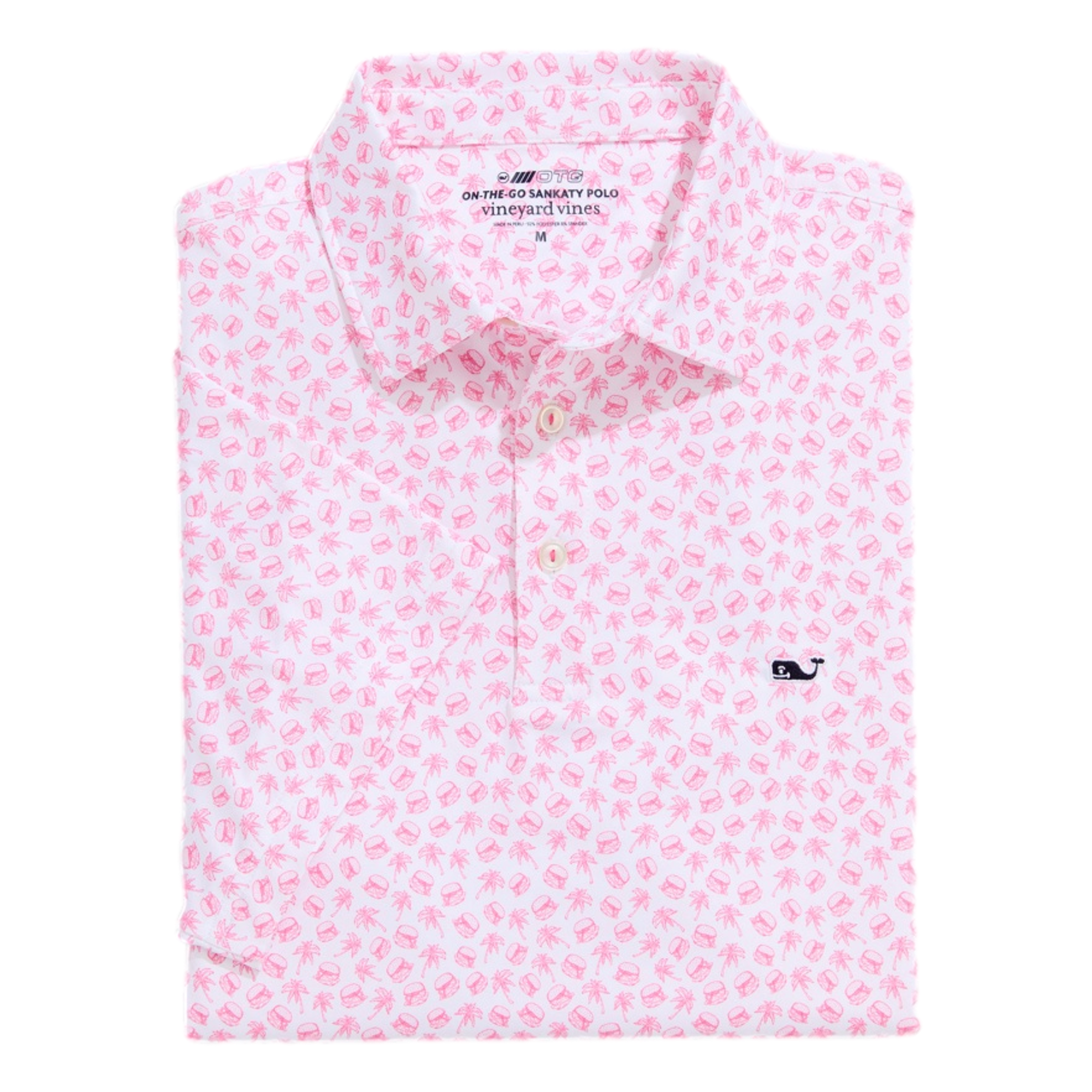 Printed Sankaty Men's Golf Polo Shirt