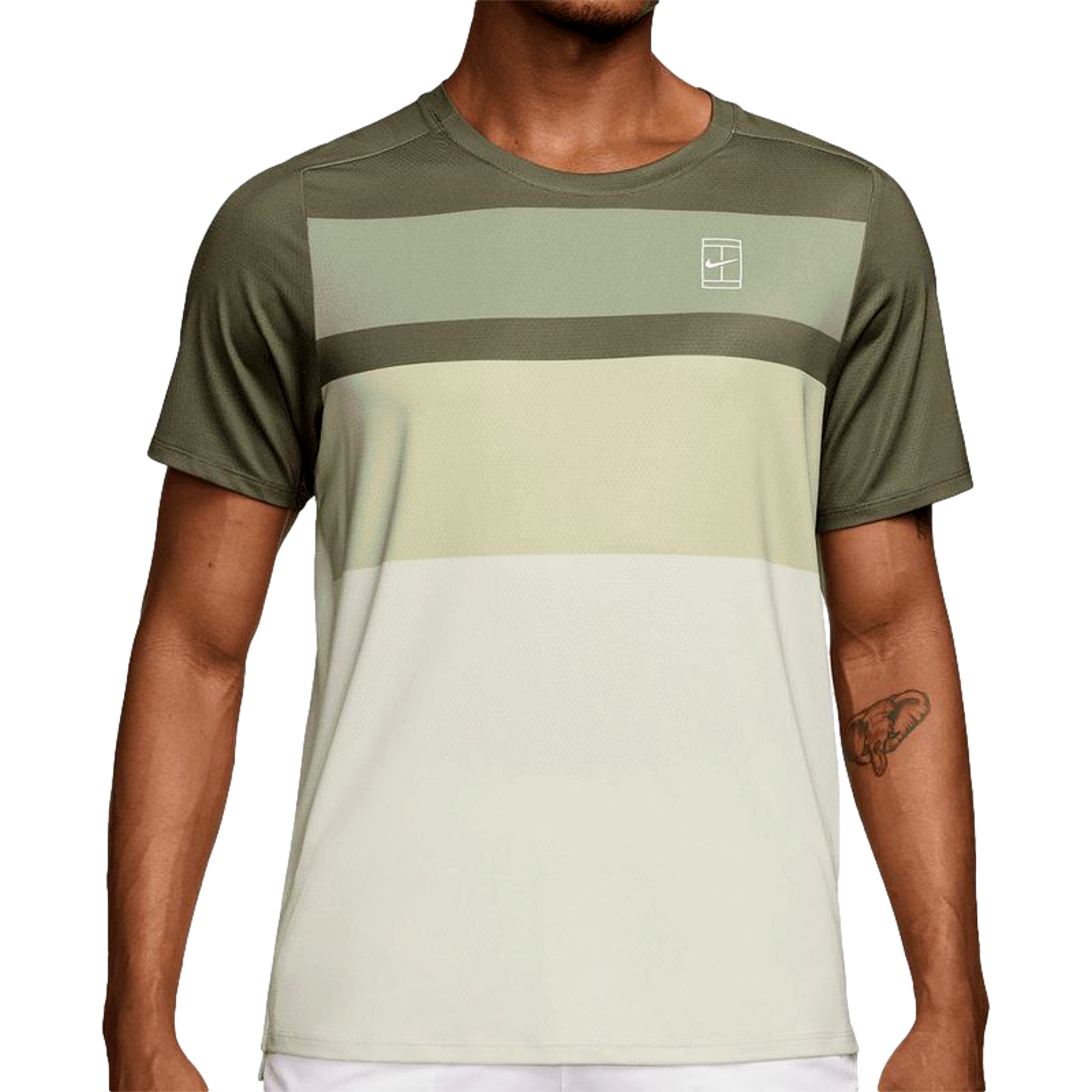 Court Advantage Print Tennis Top