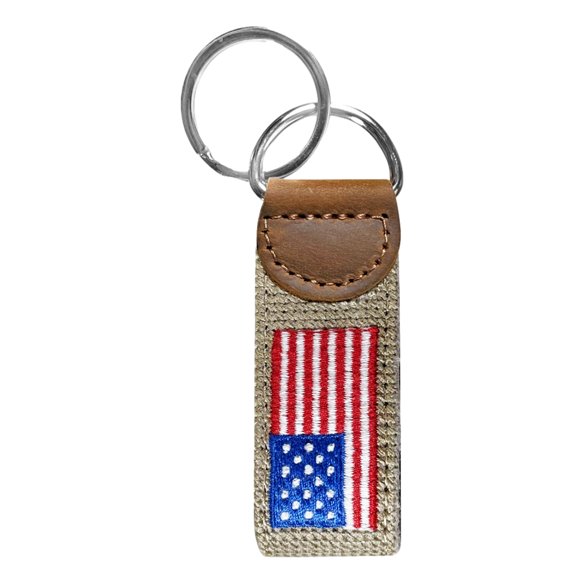 American Flag Key Fob