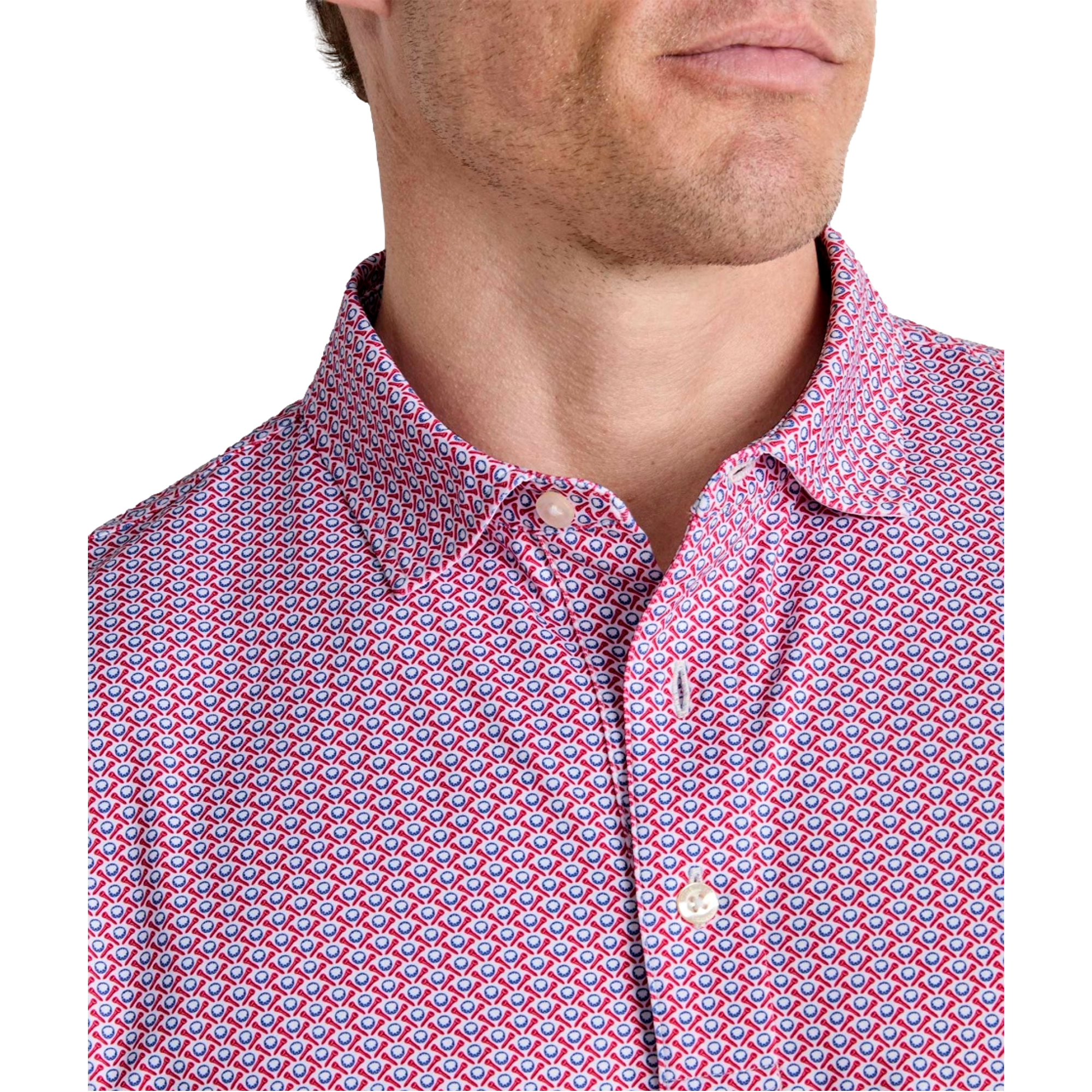 Printed Golf Palmero Men's Golf Polo Shirt