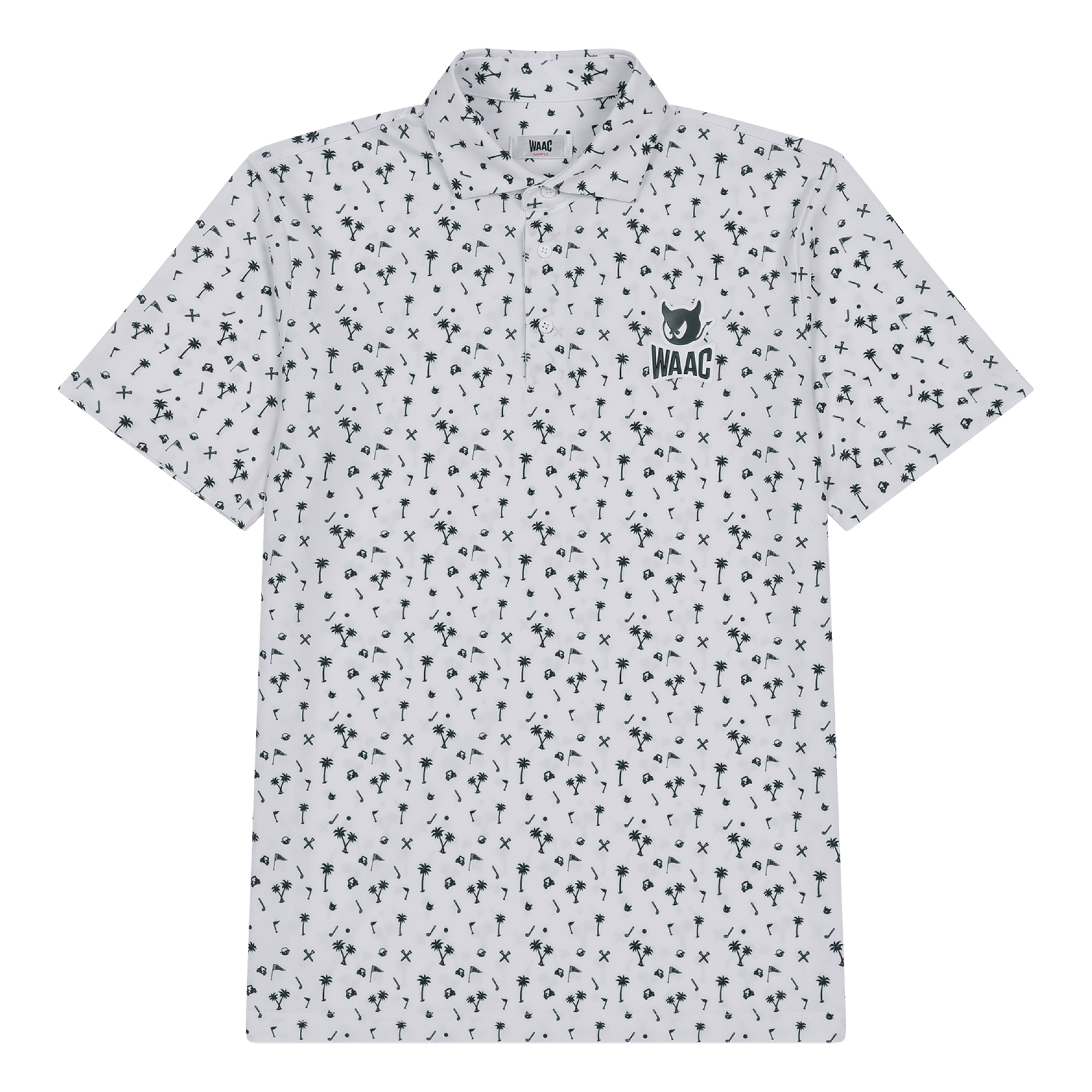 Allover Motif Polo