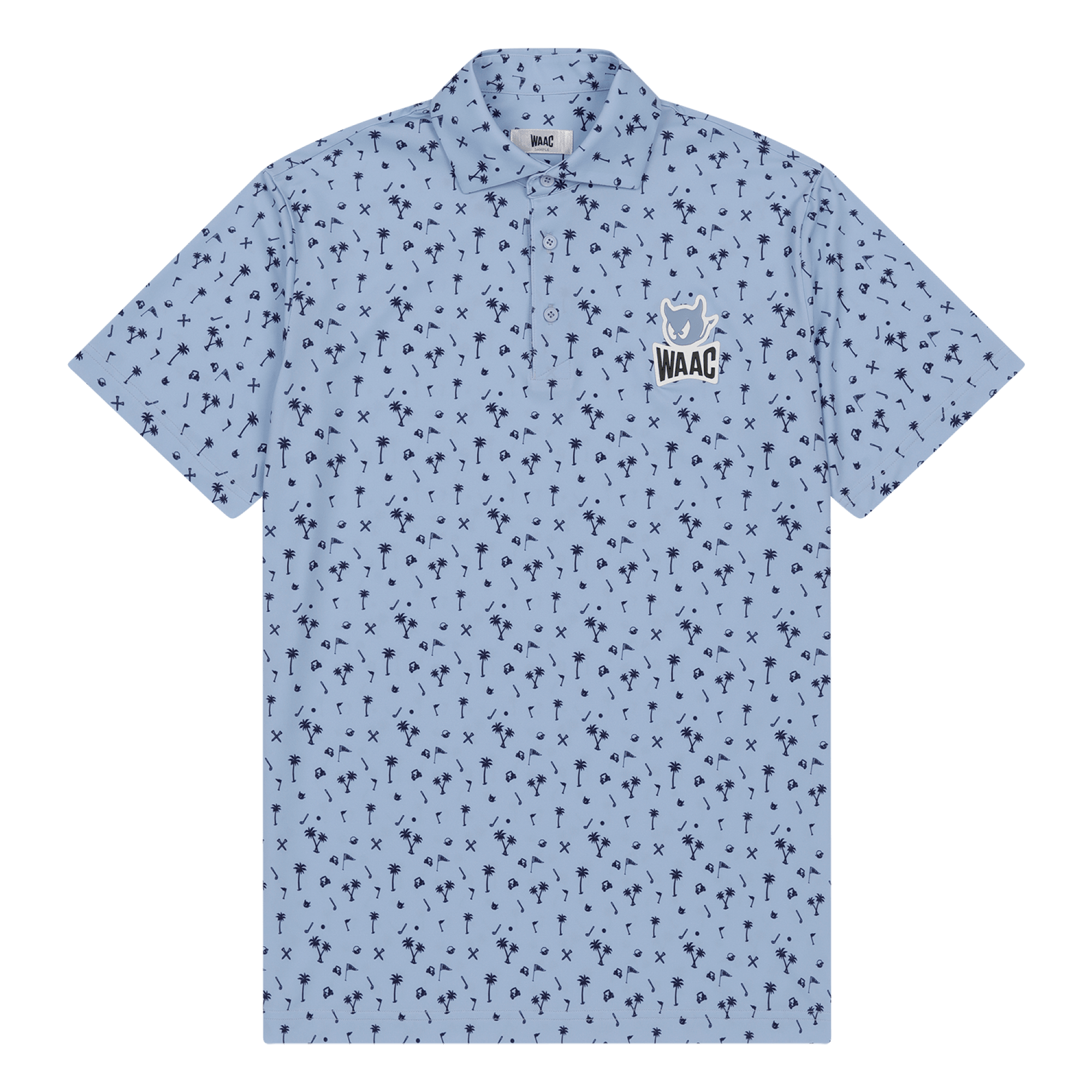 Allover Motif Polo