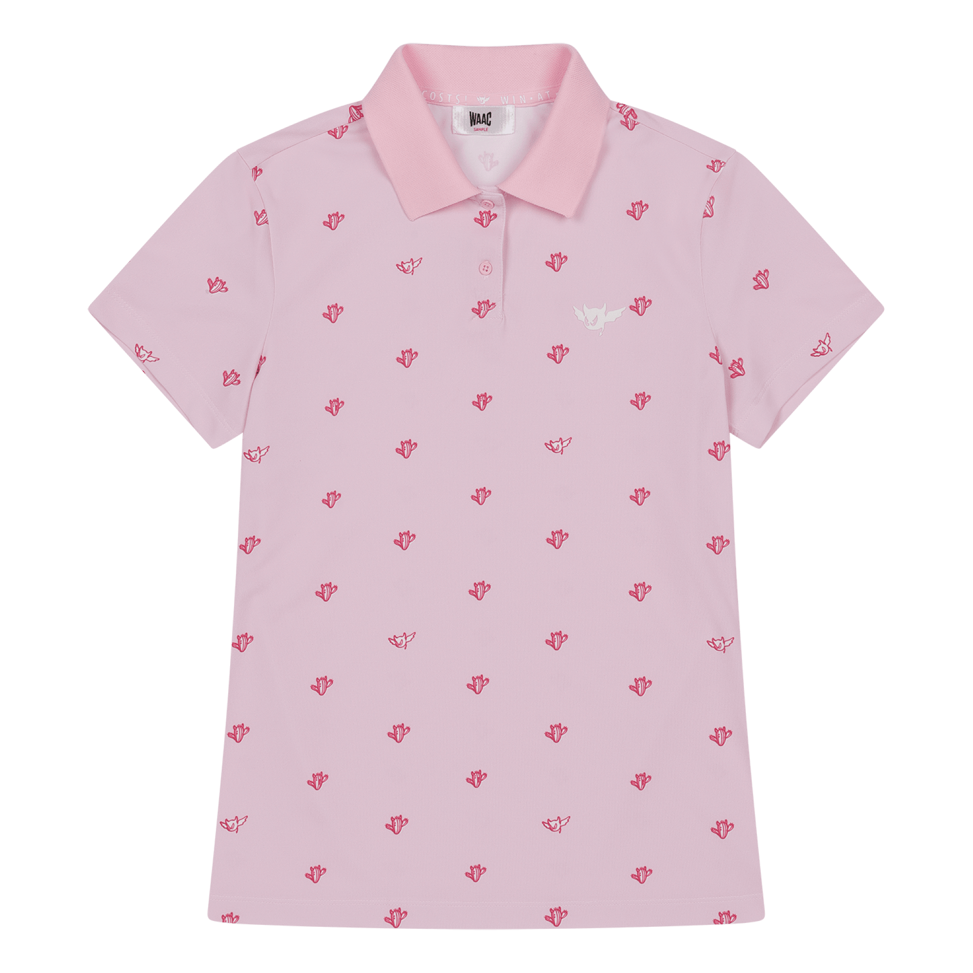 Cacti WAACKY Polo Women's Short Sleeve Golf Polo Shirt