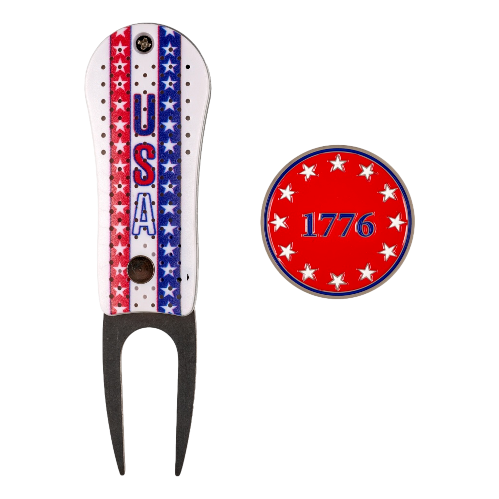 USA Est. 1776 Divot Tool w/Ball Marker