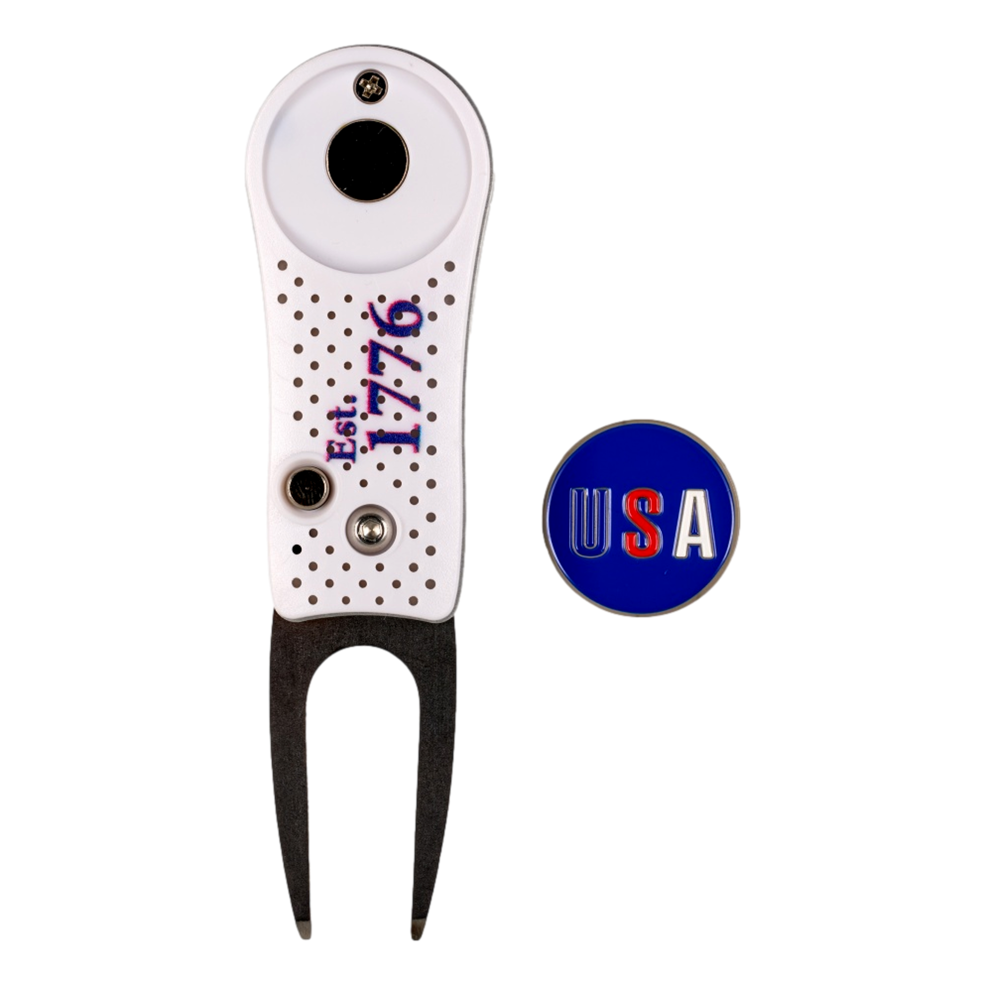 USA Est. 1776 Divot Tool w/Ball Marker
