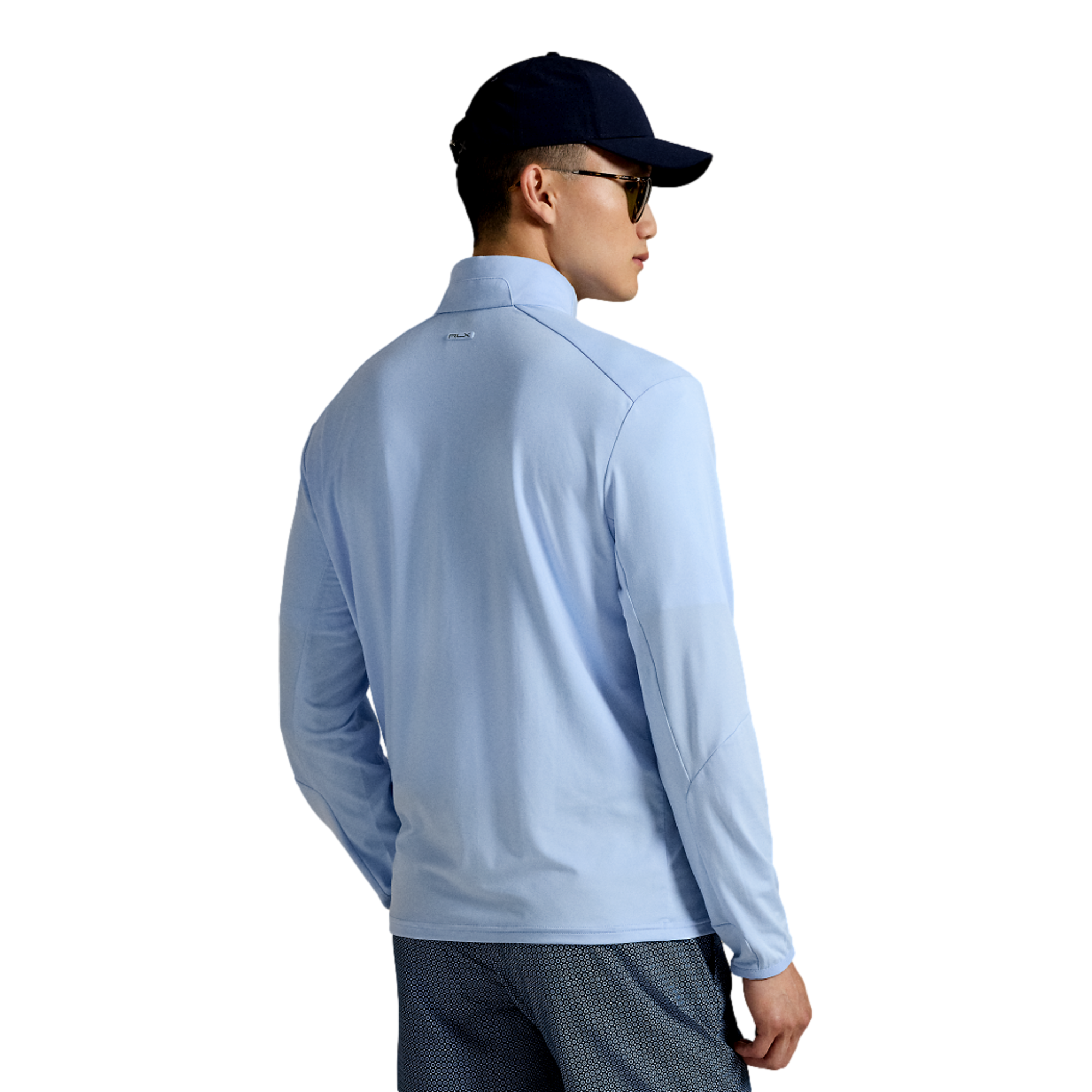Peached Airflow Men's Mockneck Golf Quarter Zip