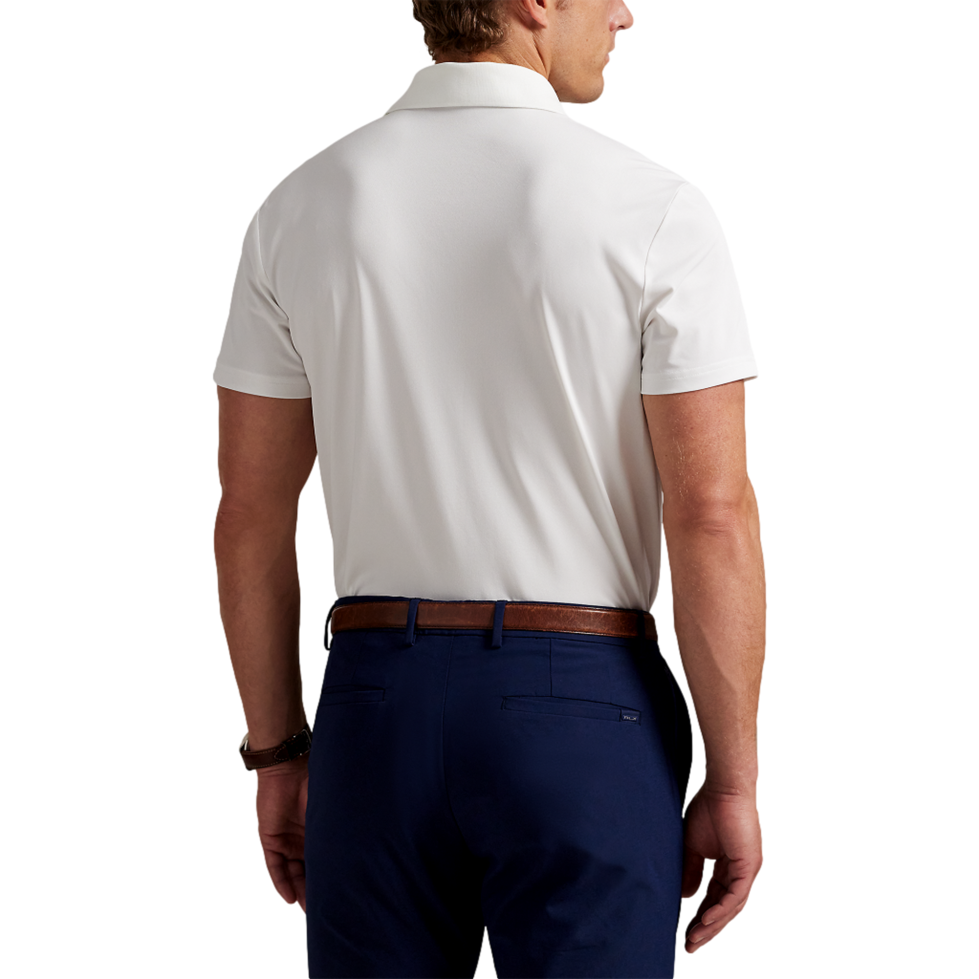 Airtech Pique Novelty Bear Men's Short Sleeve Golf Polo Shirt