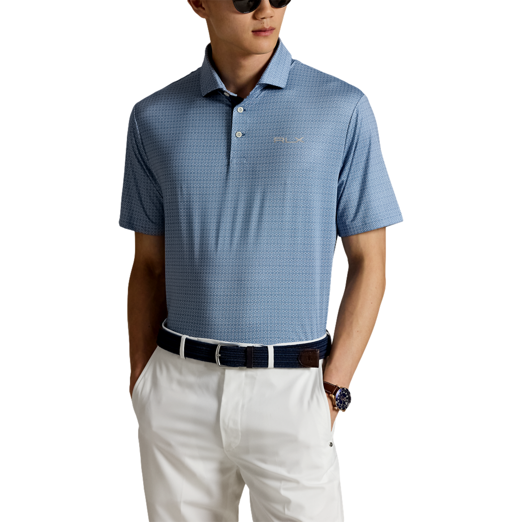 Airflow Jersey Knit Men's Short Sleeve Golf Polo Shirt
