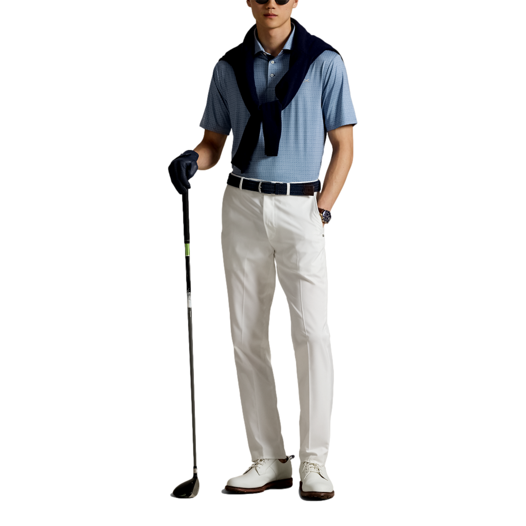 Airflow Jersey Knit Men's Short Sleeve Golf Polo Shirt