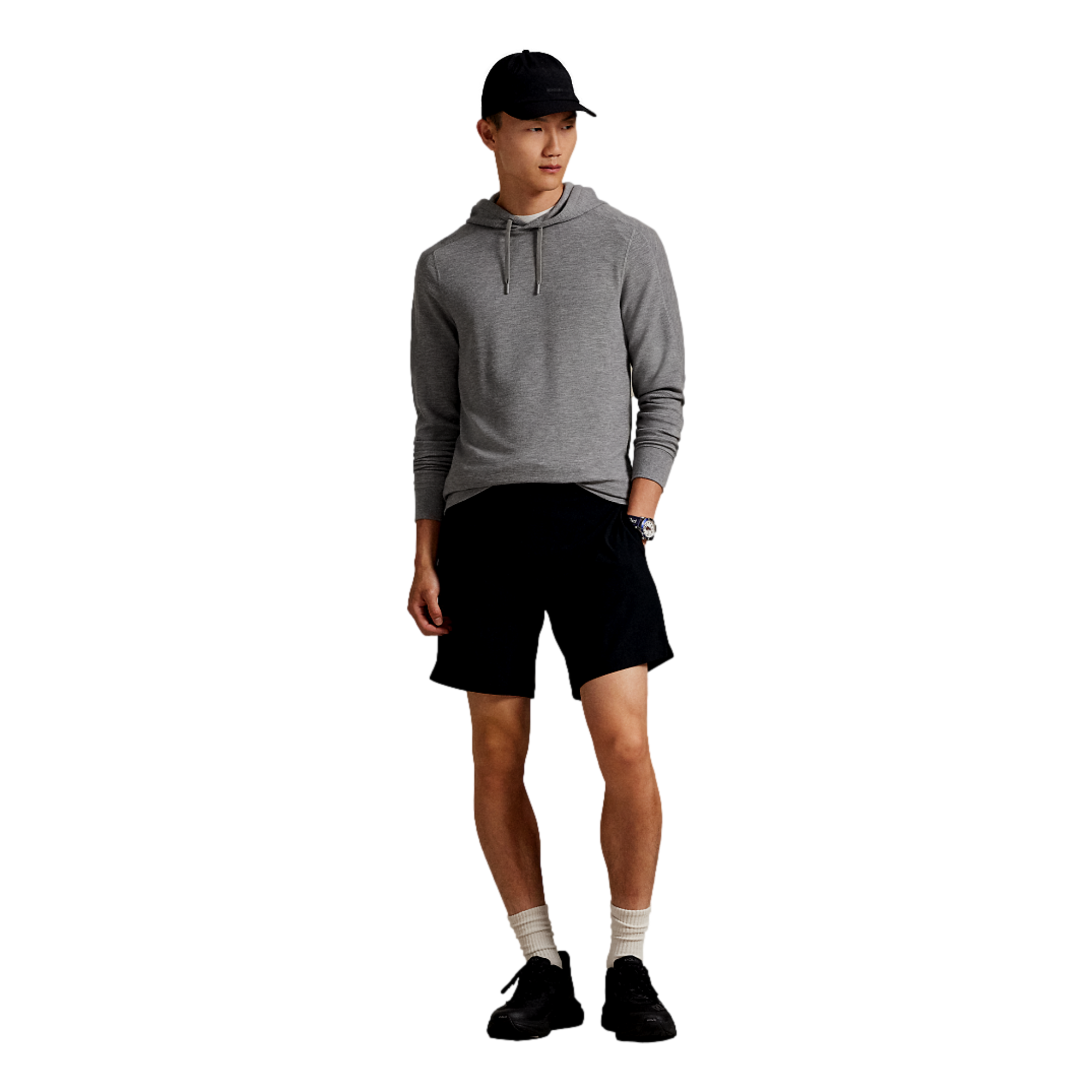 Tech Waffle Knit Men's Golf Hoodie