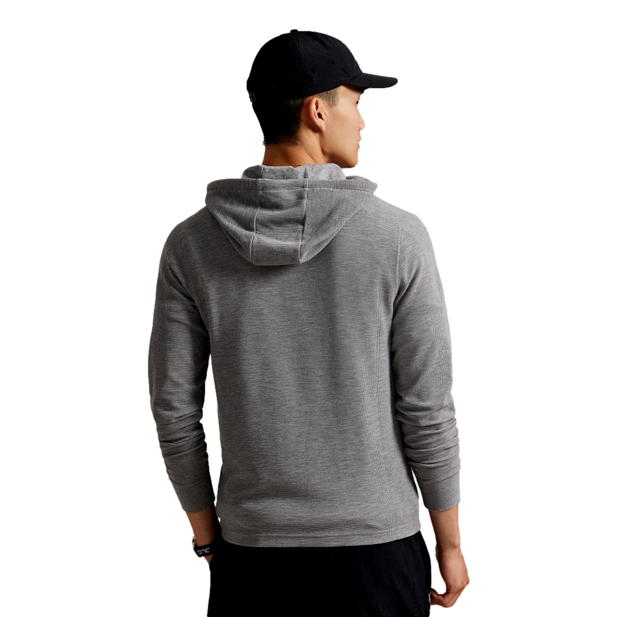 Tech Waffle Knit Men's Golf Hoodie