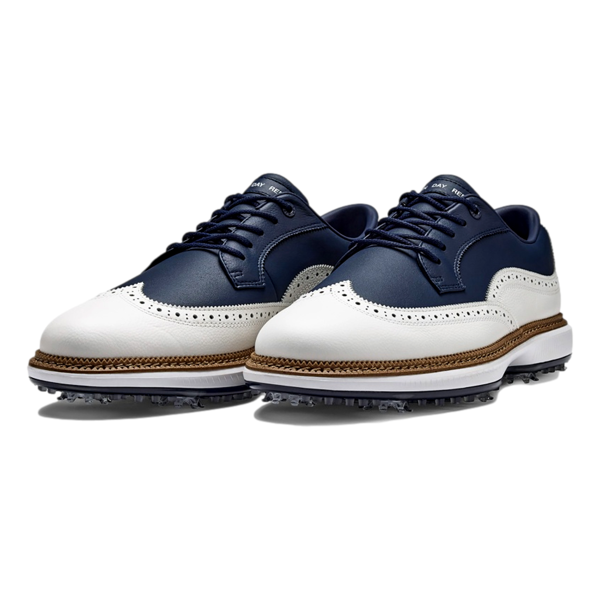 Pioneer Magnolia Reverse Spectator Men's Spiked Golf Shoes