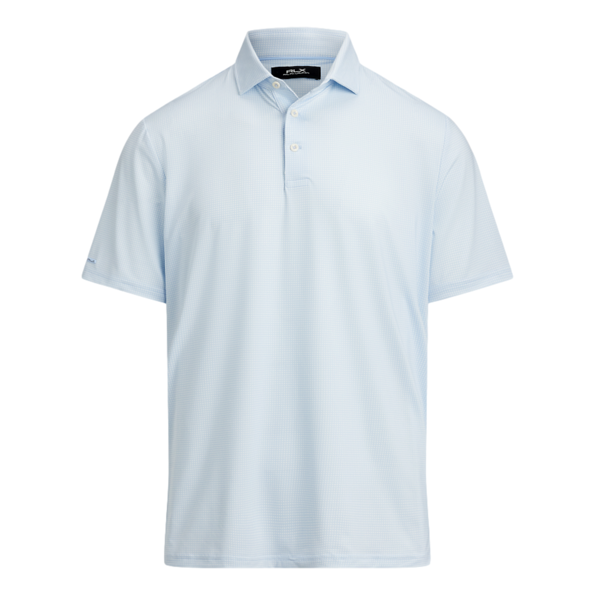 Airflow Men's Short Sleeve Printed Golf Polo Shirt