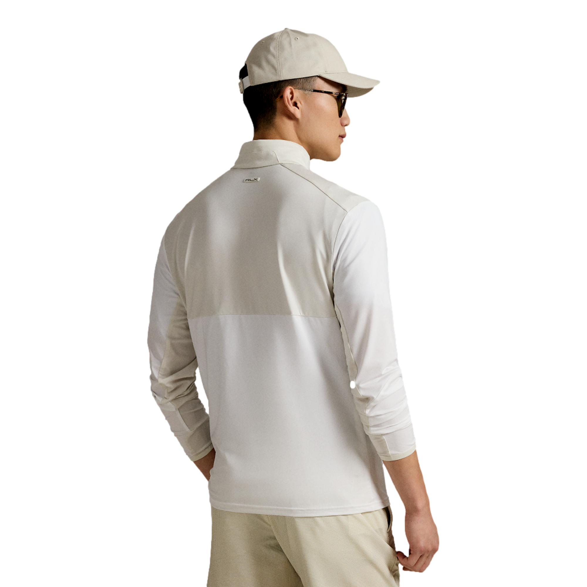 Peached Airflow Men's Mockneck Golf Quarter Zip