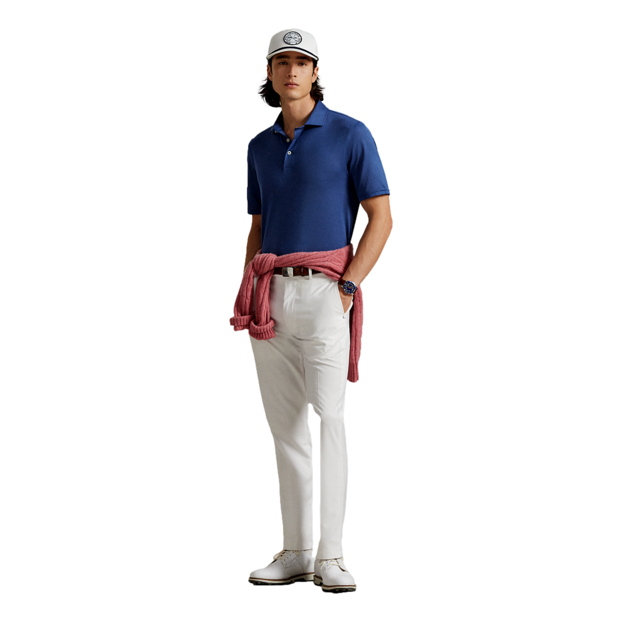 Tour Pique Estate Men's Short Sleeve Golf Polo Shirt