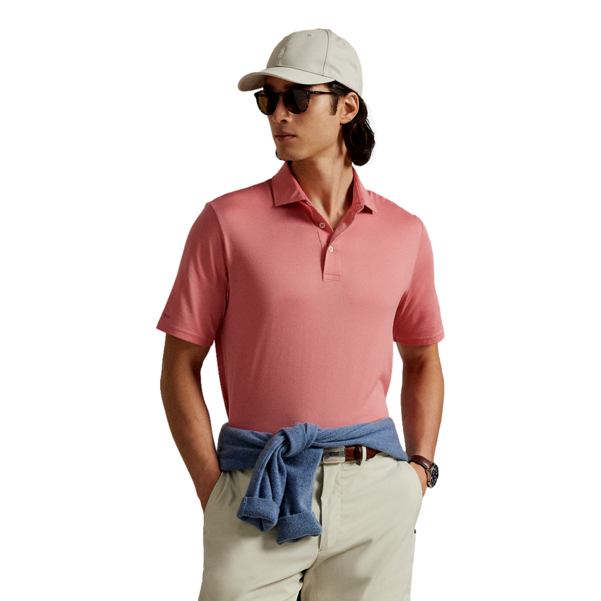 Tour Pique Estate Men's Short Sleeve Golf Polo Shirt