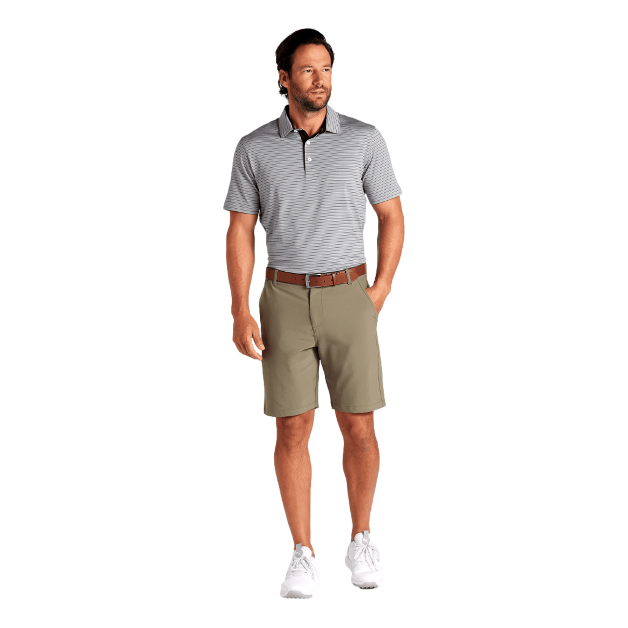 101 Solid Men's 9" Golf Shorts