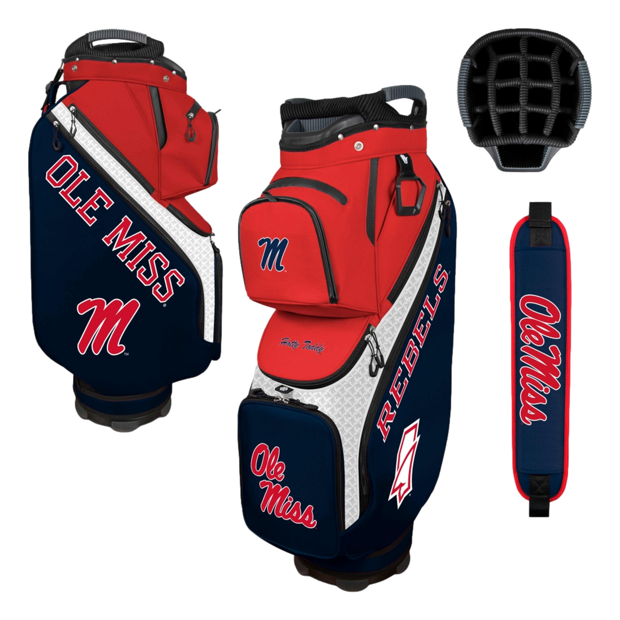 Mississippi Rebels Clubhouse Cooler Golf Cart Bag