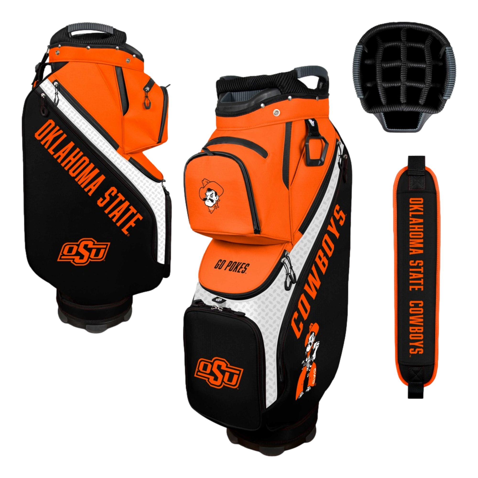 Oklahoma State Cowboys Clubhouse Cooler Golf Cart Bag