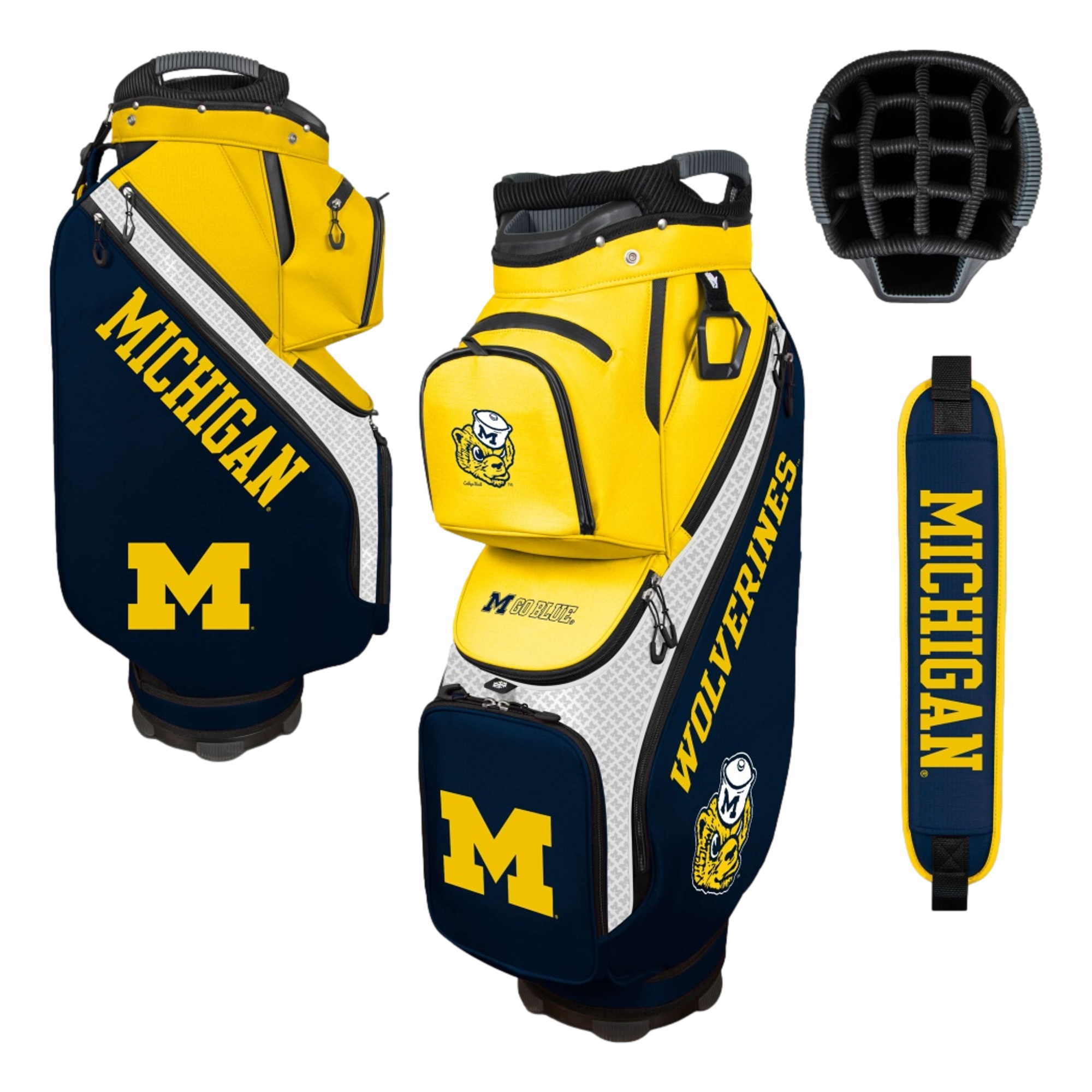 Michigan Wolverines Clubhouse Cooler Golf Cart Bag
