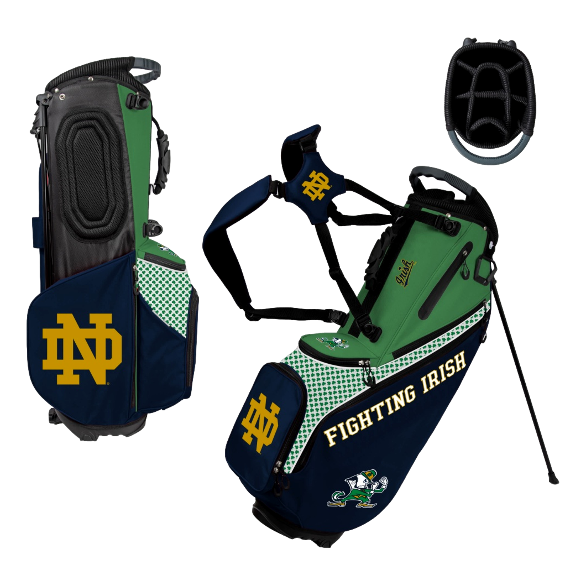 Notre Dame Fighting Irish Back Nine Stand Bag