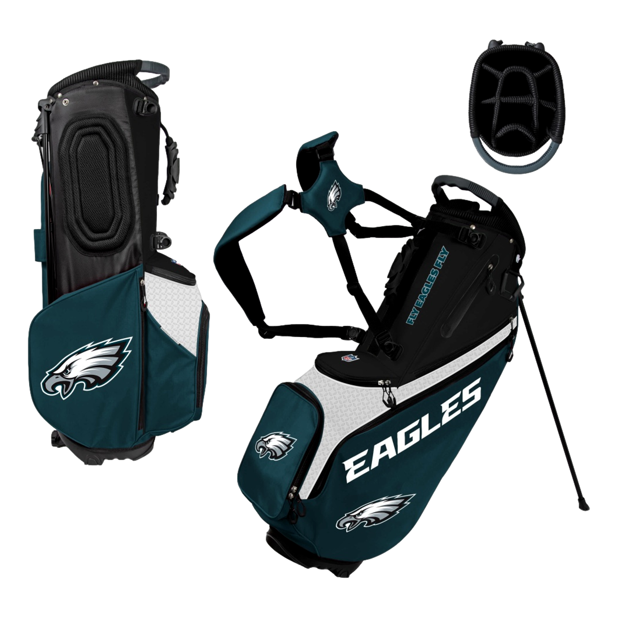 Philadelphia Eagles Back Nine Golf Stand Bag