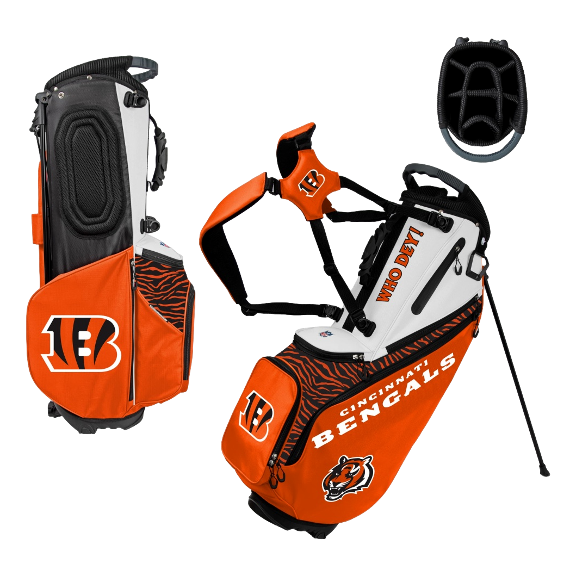Cincinnati Bengals Back Nine Golf Stand Bag