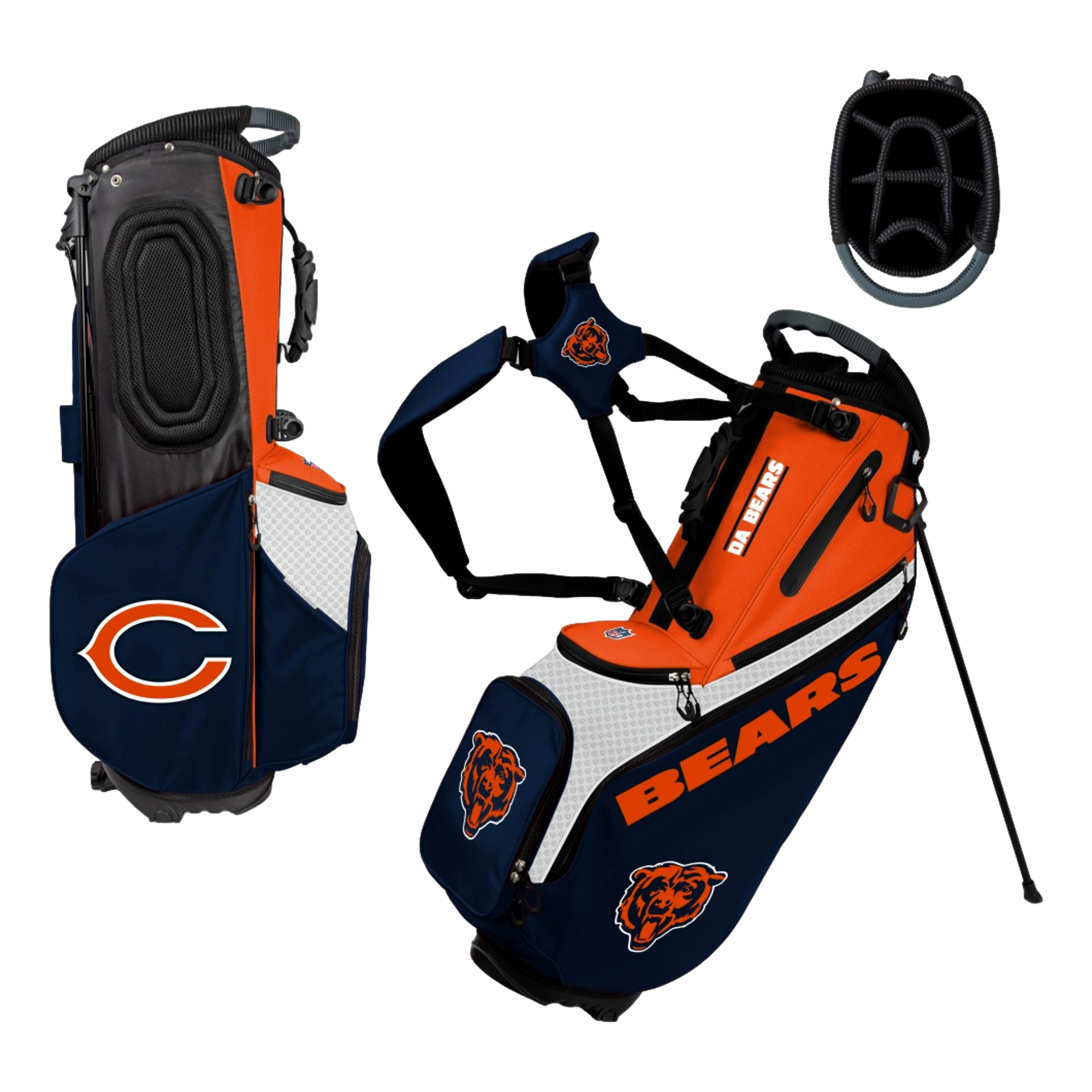Chicago Bears Back Nine Golf Stand Bag