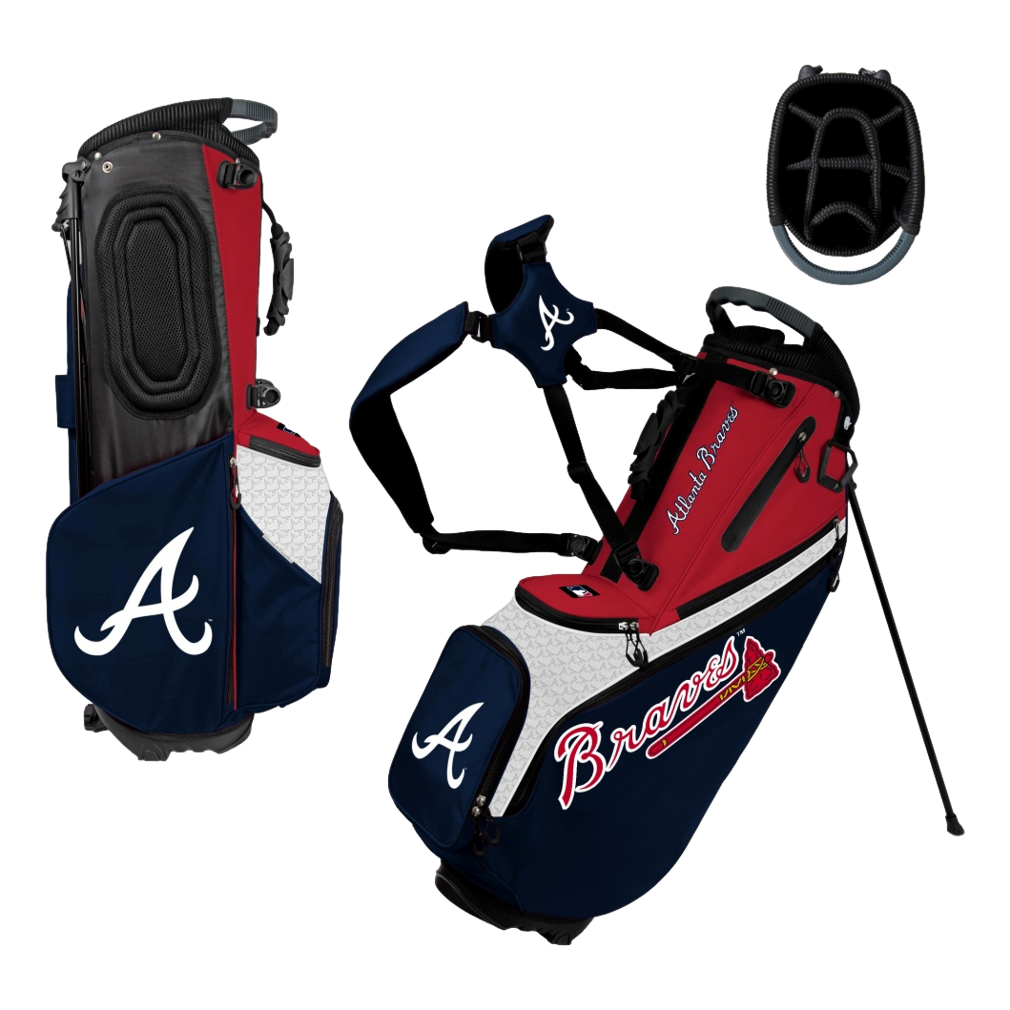 Atlanta Braves Back Nine Golf Stand Bag