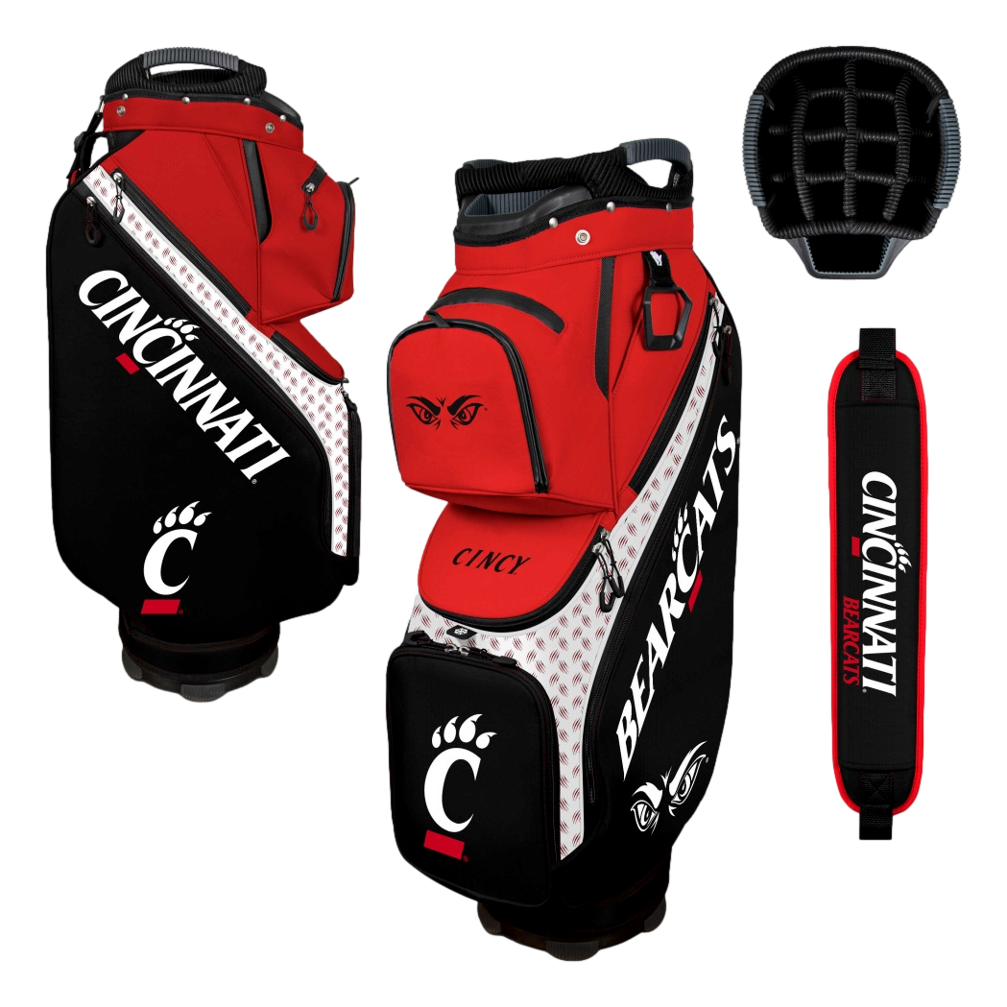 Cincinnati Bearcats Clubhouse Cooler Golf Cart Bag