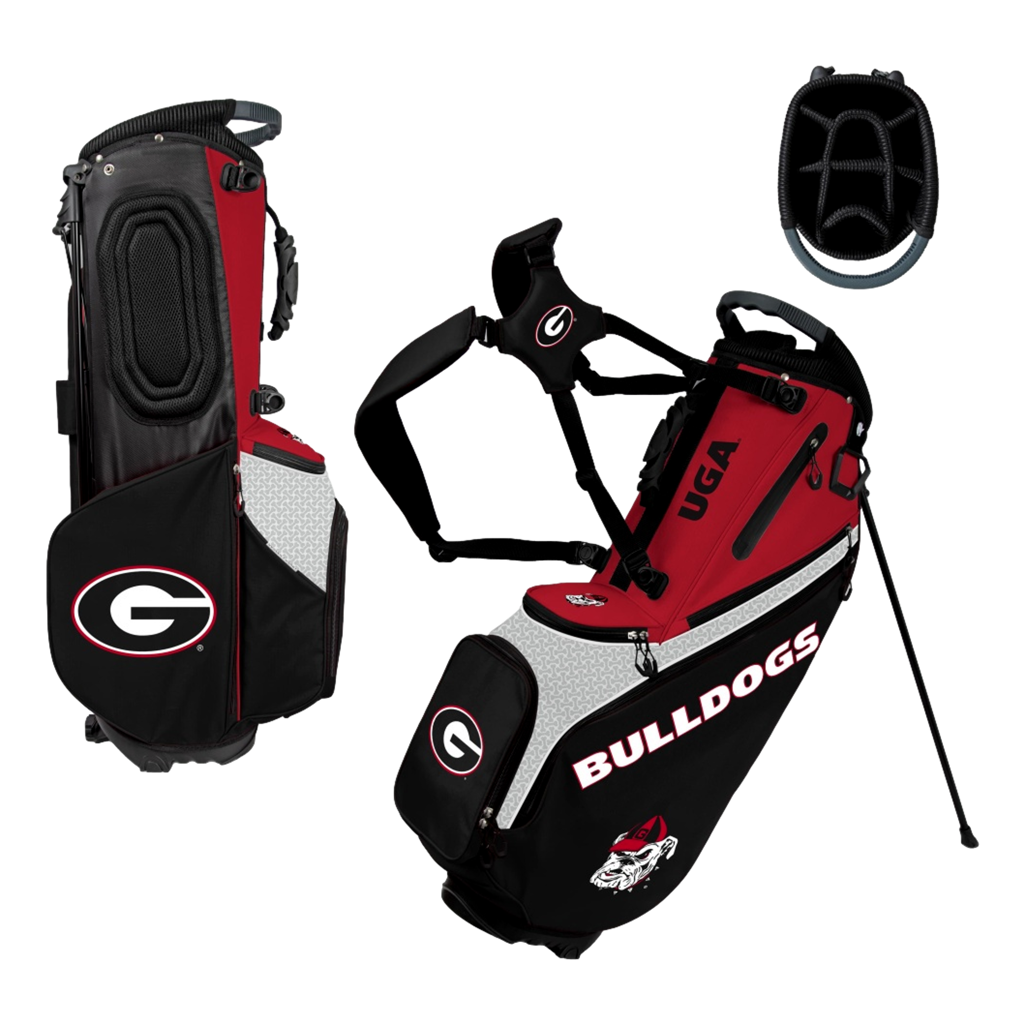 Georgia Bulldogs Back Nine Golf Stand Bag