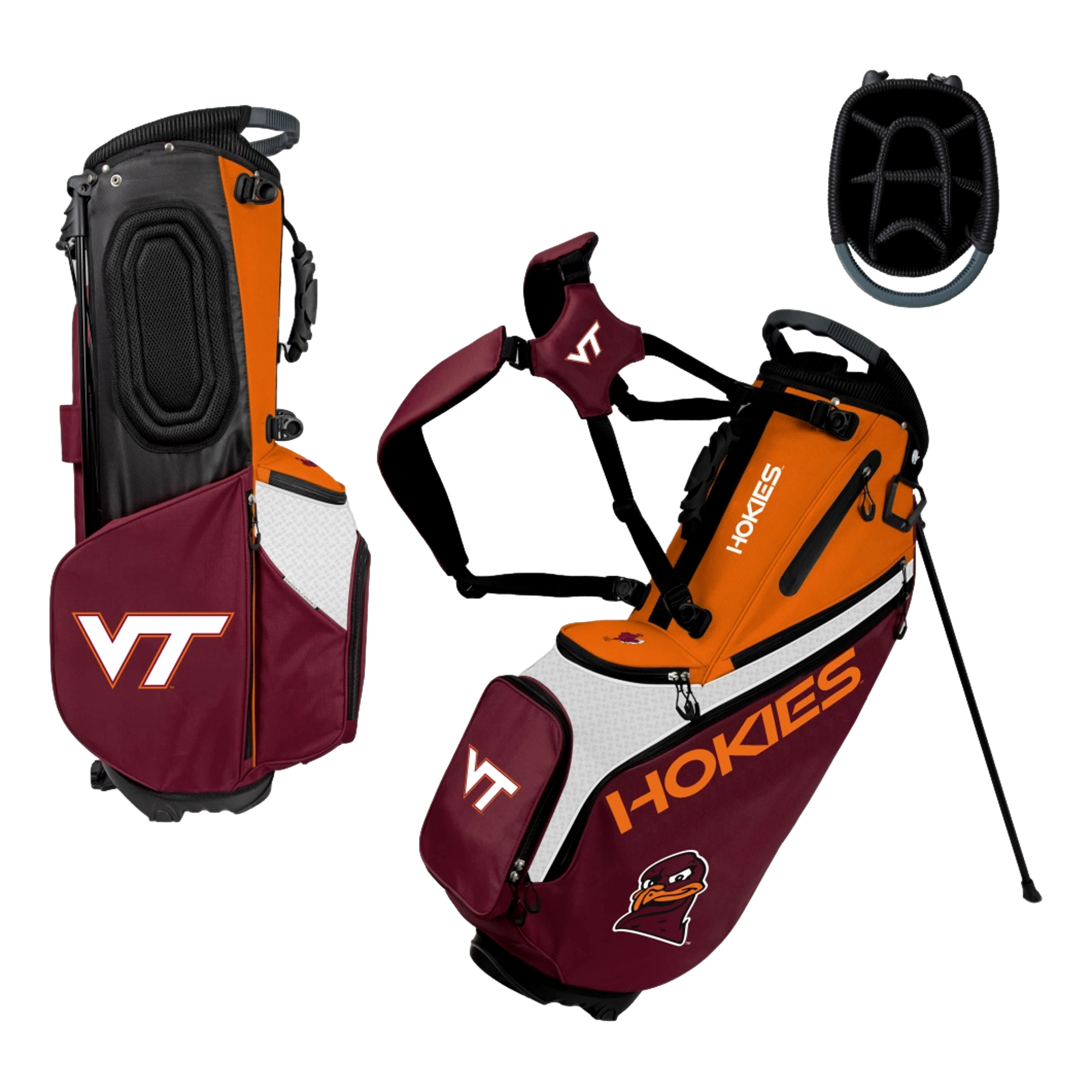 Virginia Tech Hokies Back Nine Golf Stand Bag