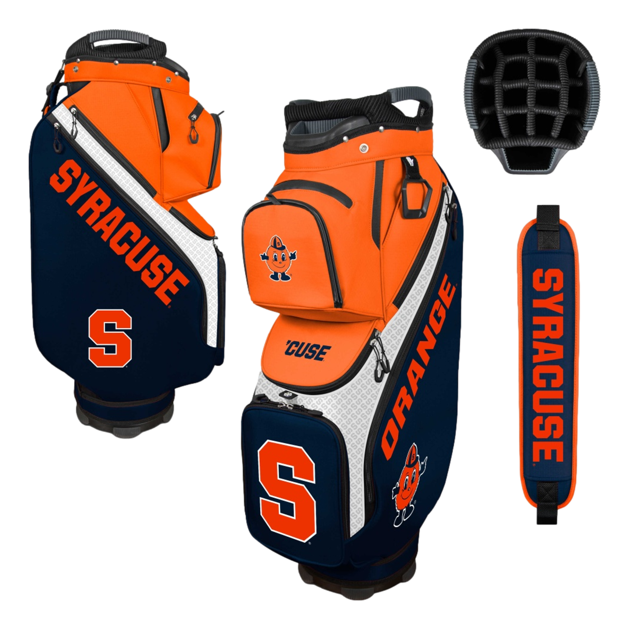 Syracuse Orangemen Clubhouse Cooler Golf Cart Bag