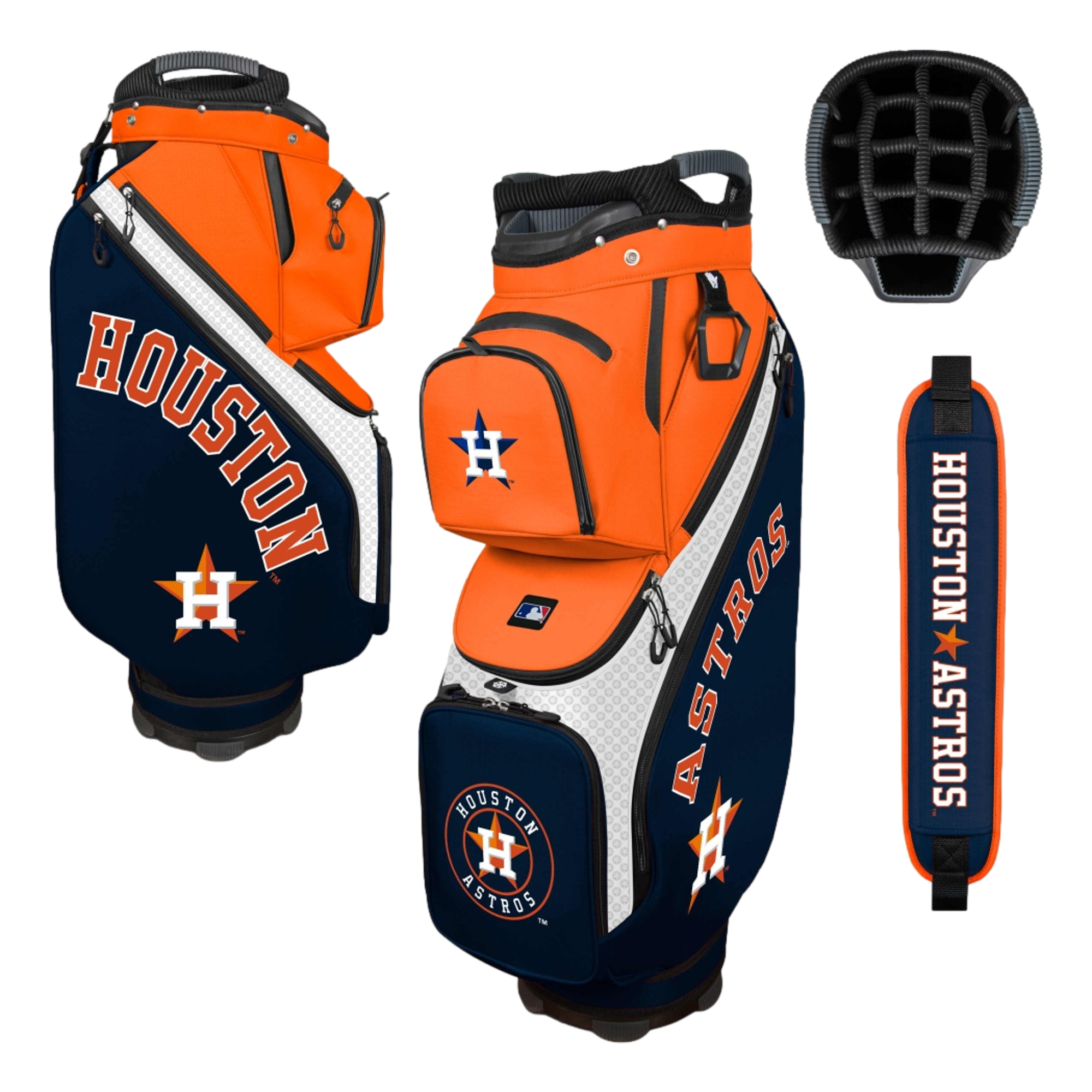 Houston Astros Clubhouse Cooler Golf Cart Bag