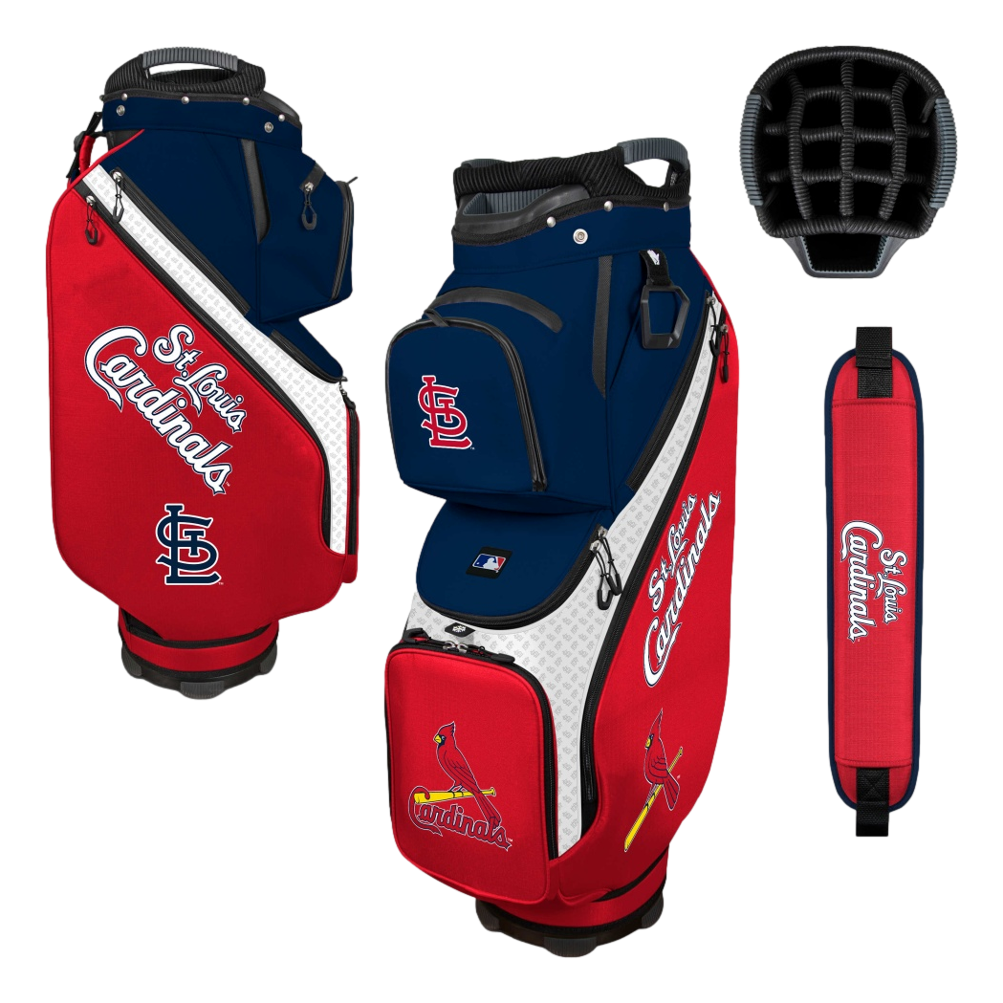St Louis Cardinals Clubhouse Cooler Golf Cart Bag