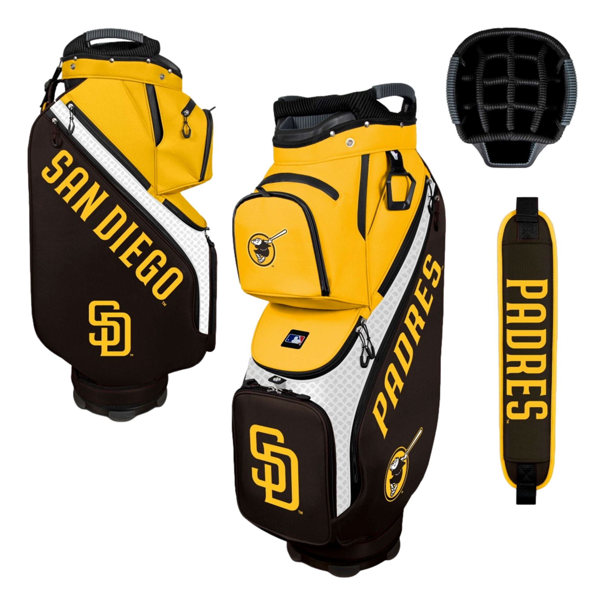 San Diego Padres Clubhouse Cooler Golf Cart Bag