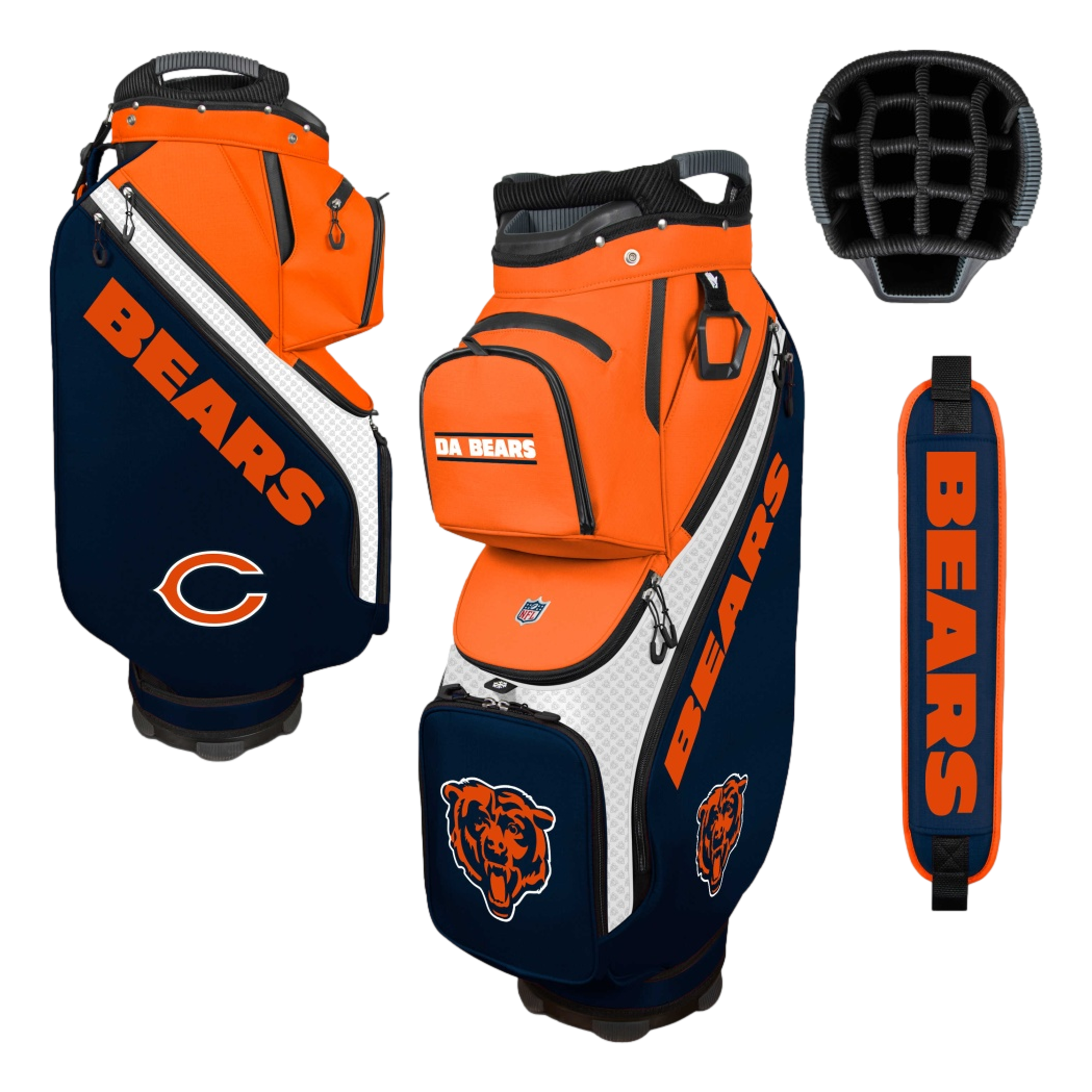 Chicago Bears Clubhouse Cooler Golf Cart Bag