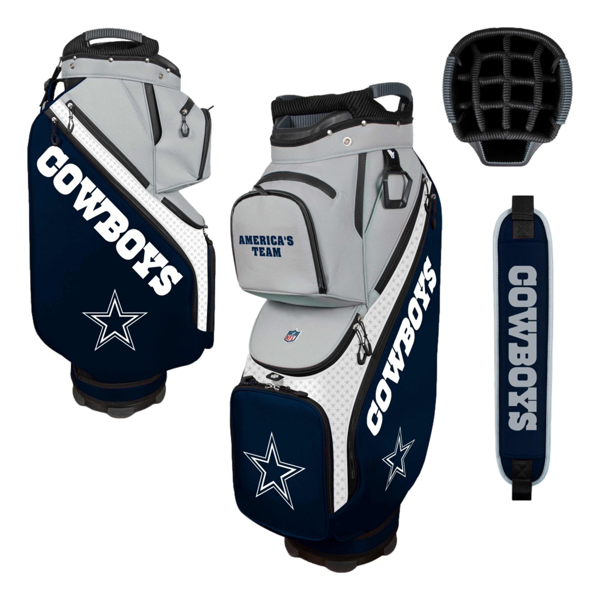Dallas Cowboys Clubhouse Cooler Golf Cart Bag