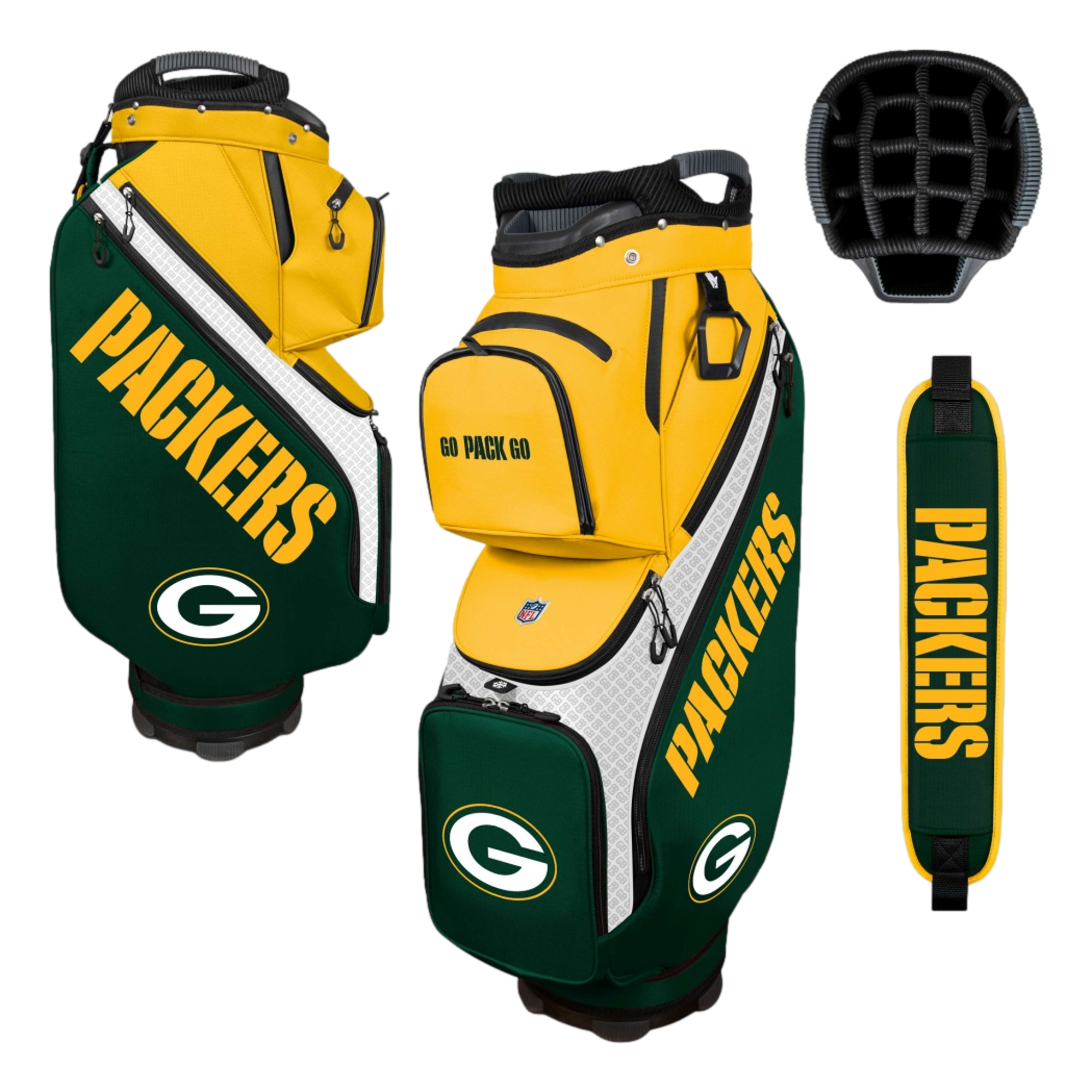 Green Bay Packers Clubhouse Cooler Golf Cart Bag