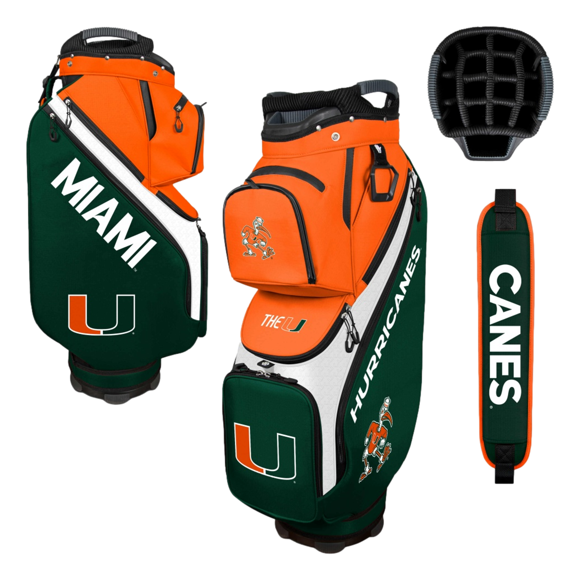 Miami Hurricanes Clubhouse Cooler Golf Cart Bag