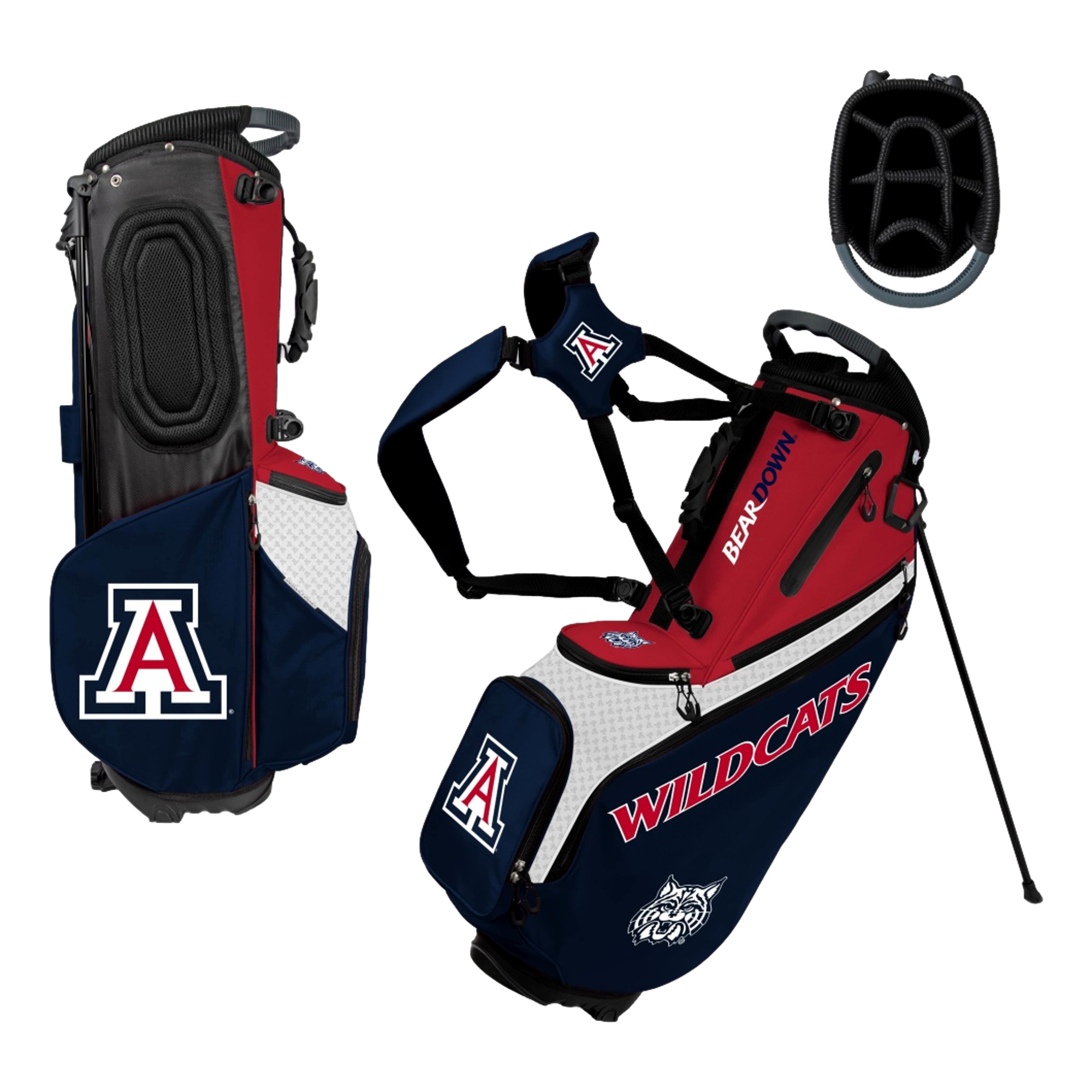 Arizona Wildcats Back Nine Golf Stand Bag