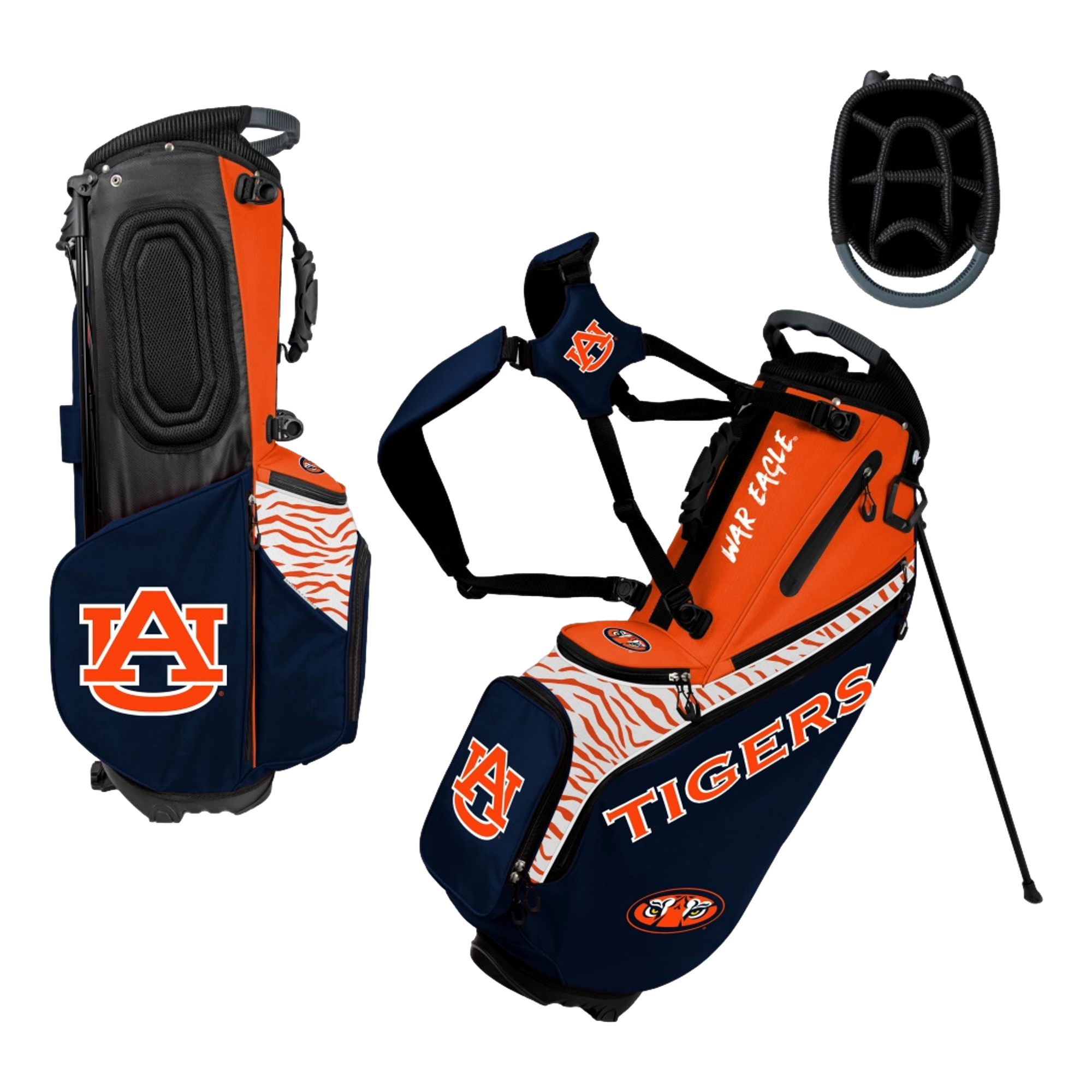 Auburn Tigers Back Nine Golf Stand Bag